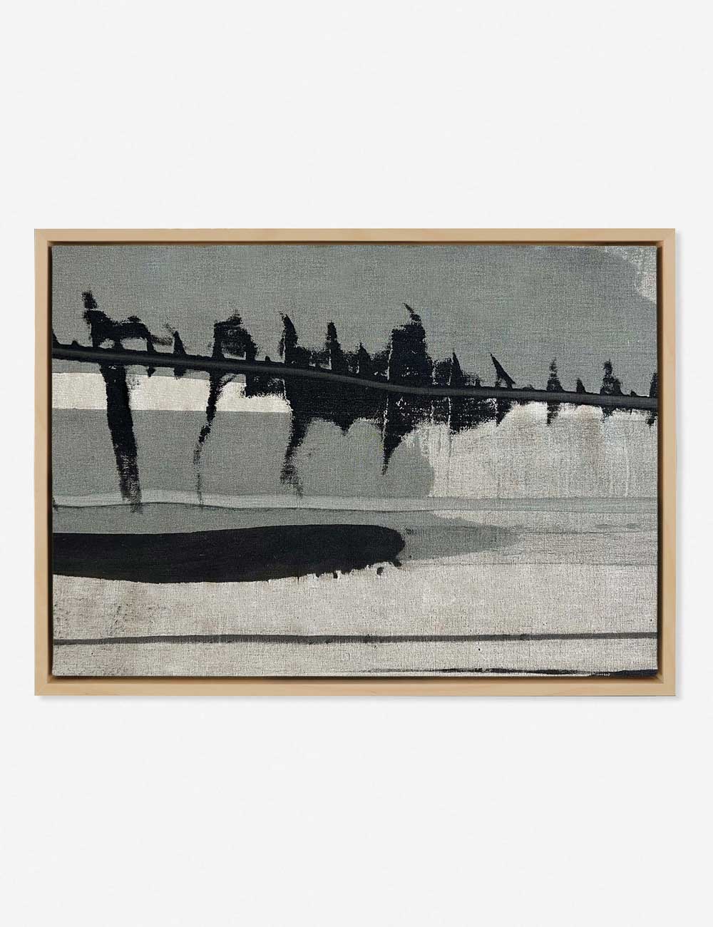 Lulu and Georgia - Neutral Abstract No. 35 Wall Art by Visual Contrast