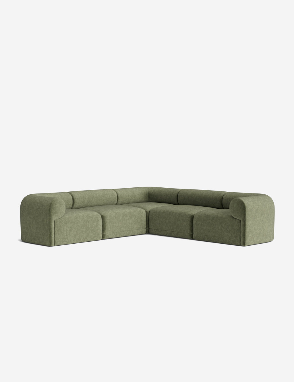 Lulu and Georgia - Carson Modular Armed Corner Sectional Sofa
