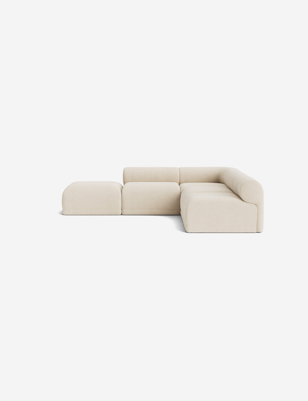 Lulu and Georgia - Carson Modular Sectional Sofa with Ottoman