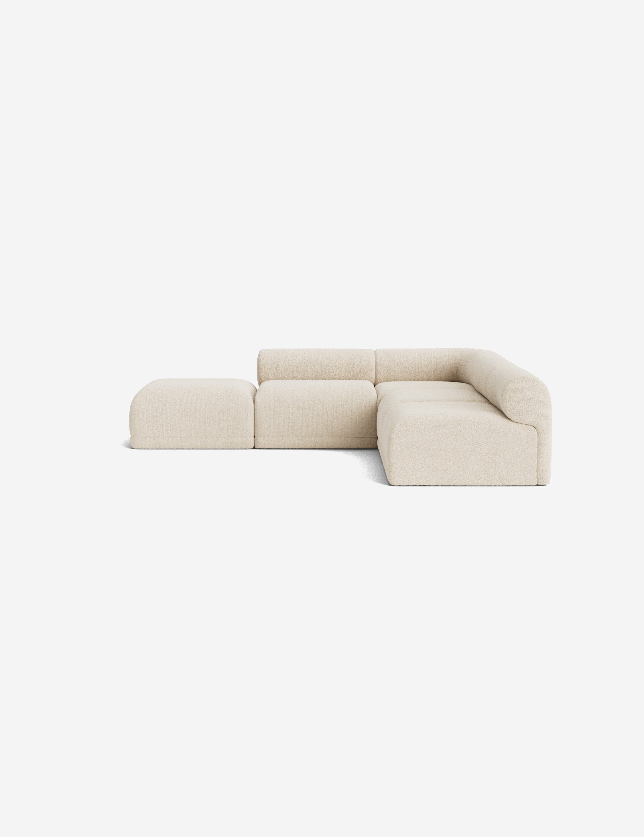 Lulu and Georgia - Carson Modular Sectional Sofa with Ottoman