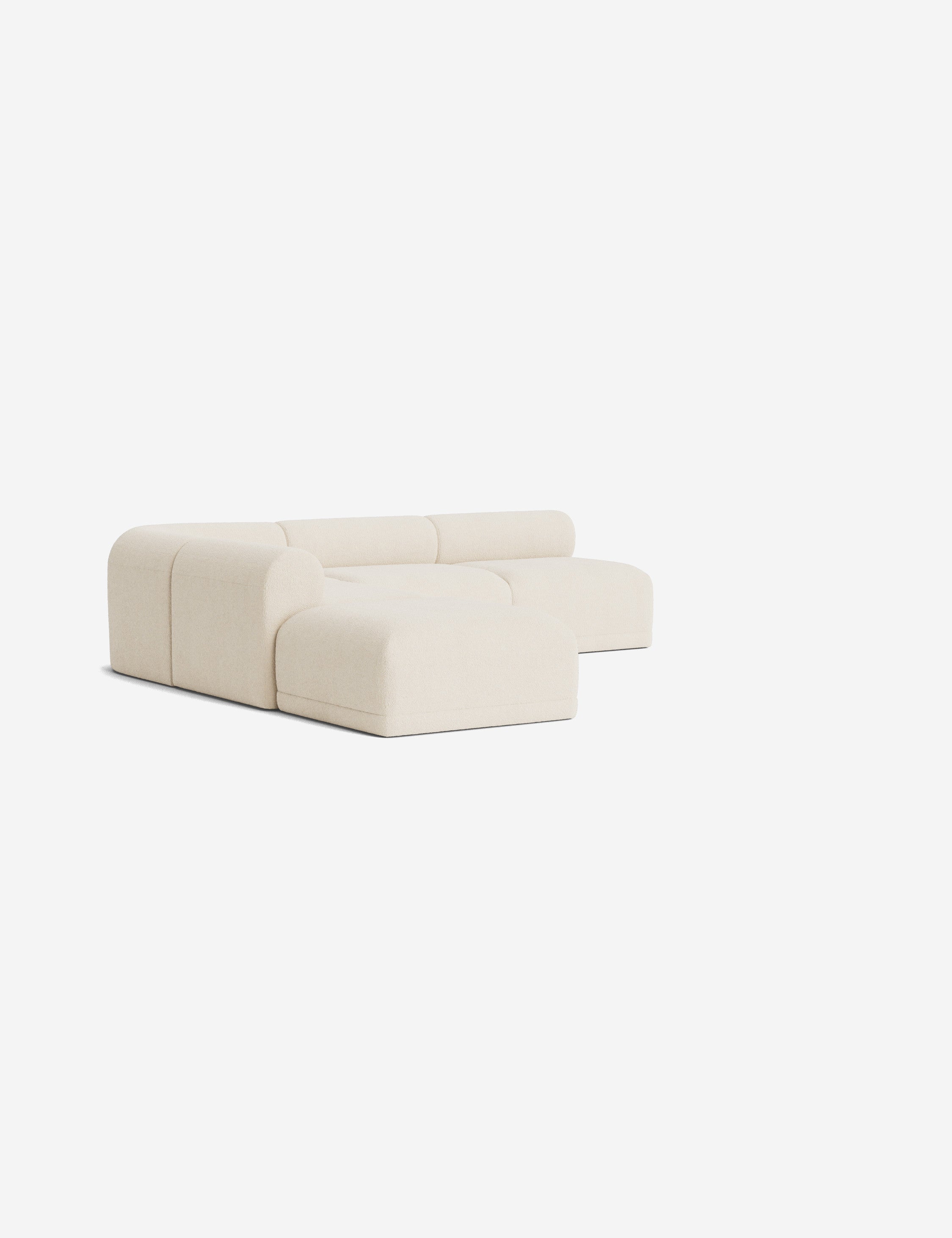 Lulu and Georgia - Carson Modular Sectional Sofa with Ottoman