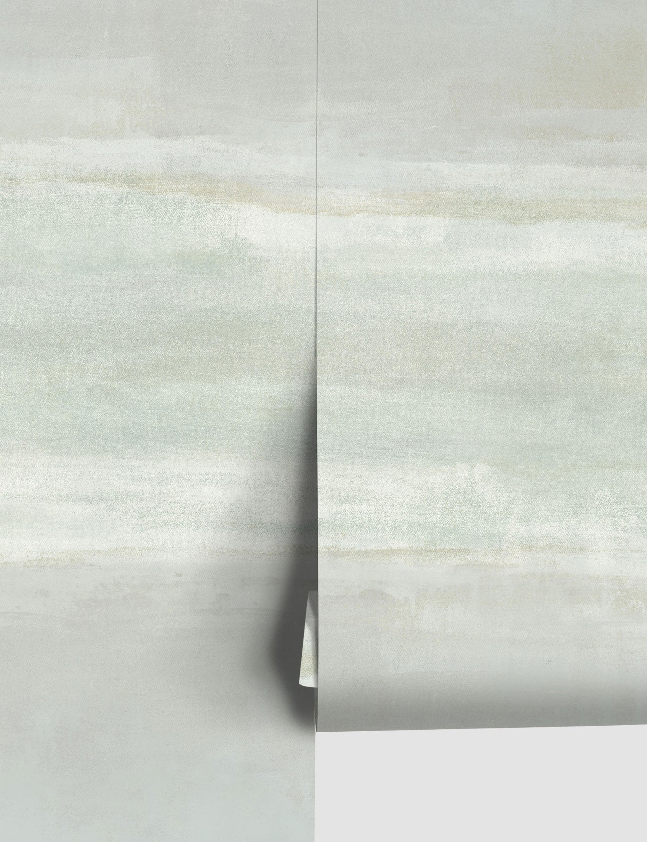 Lulu and Georgia - Serene Reflection Wallpaper by Carol Benson