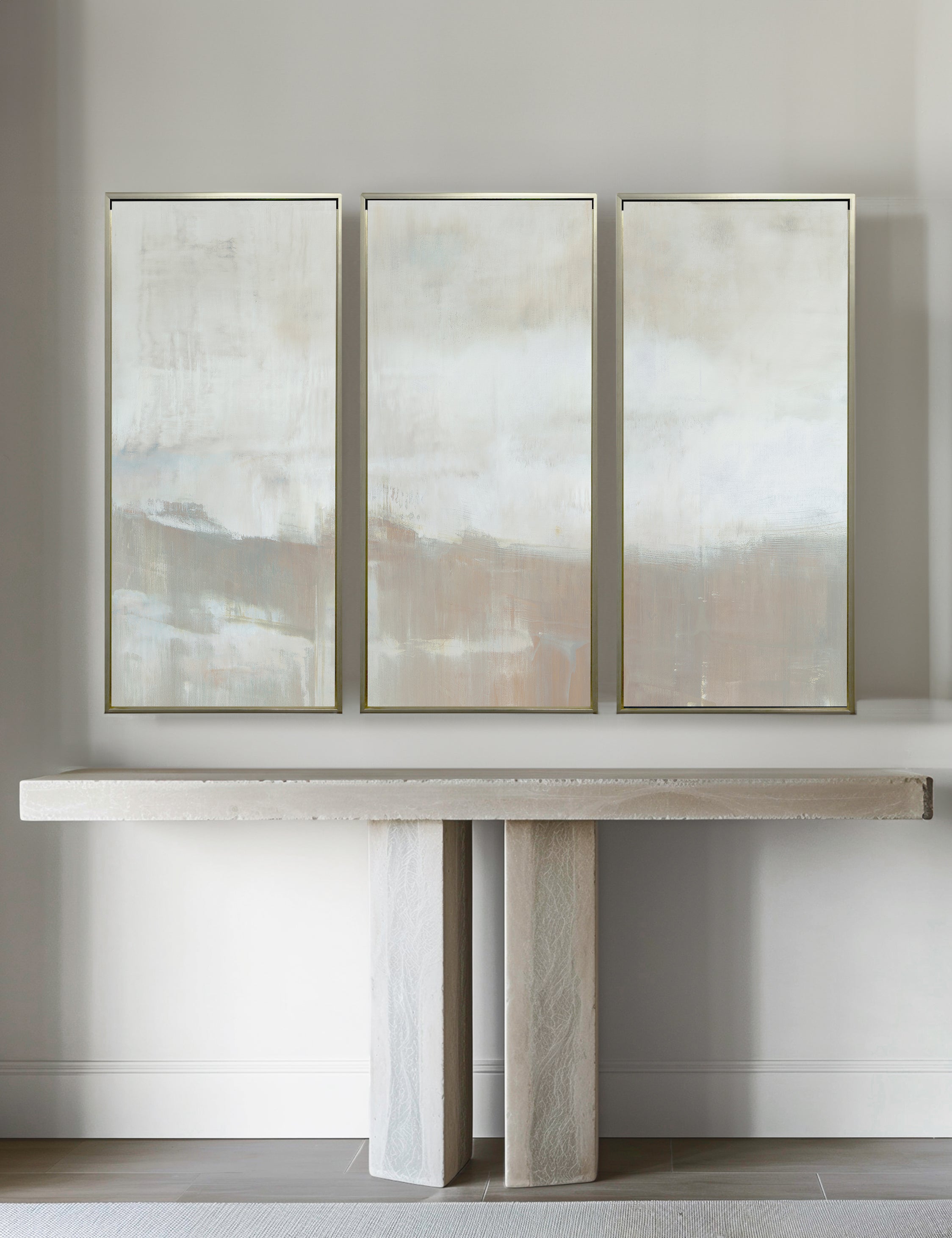 Lulu and Georgia - Higher Ground Triptych Wall Art (Set of 3) by Carol Benson - Cobb