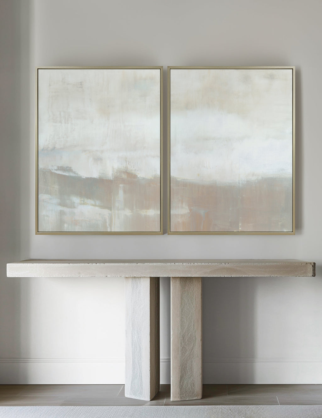 Lulu and Georgia - Higher Ground Diptych Wall Art (Set of 2) by Carol Benson - Cobb