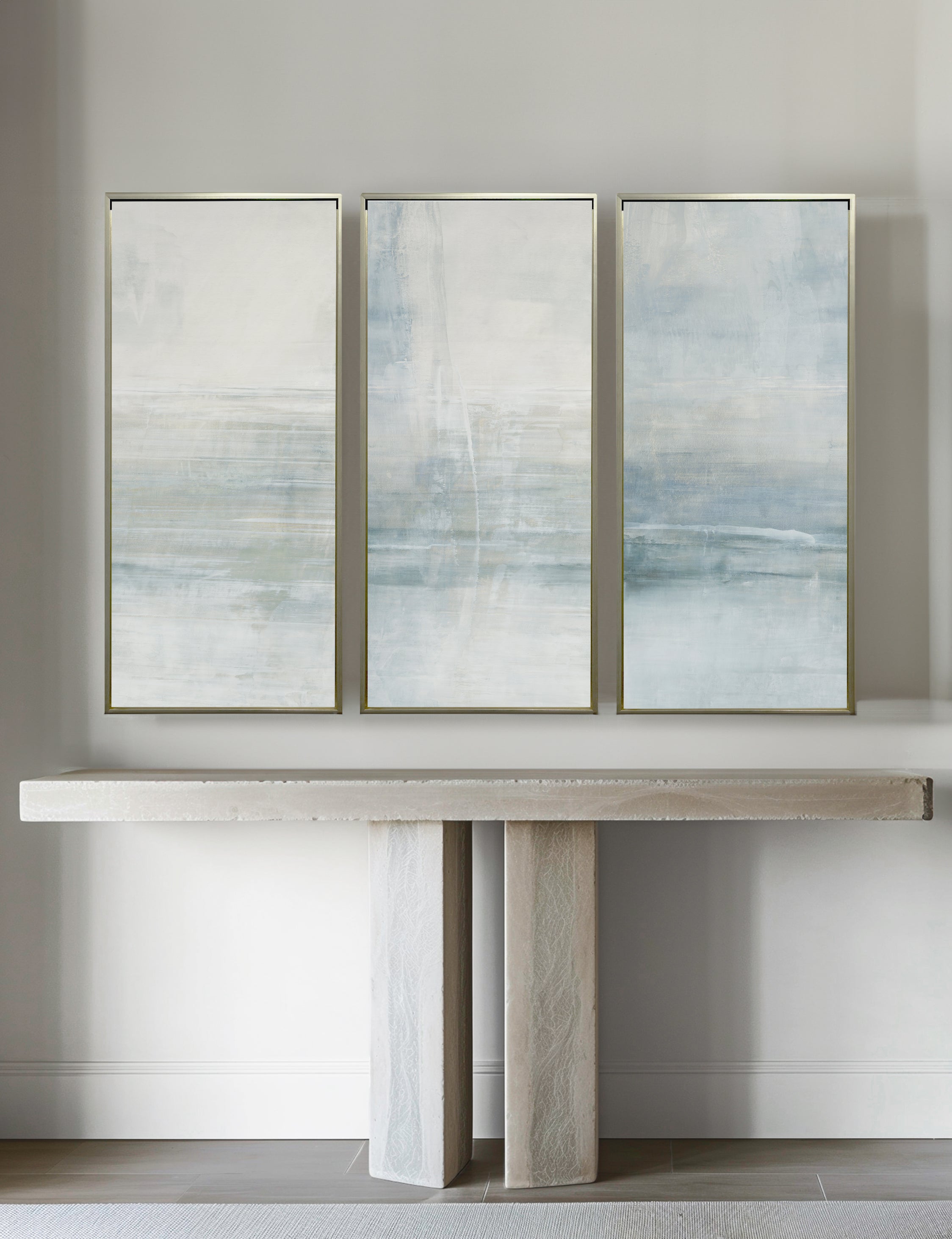 Lulu and Georgia - Intuition Triptych Wall Art (Set of 3) by Carol Benson - Cobb