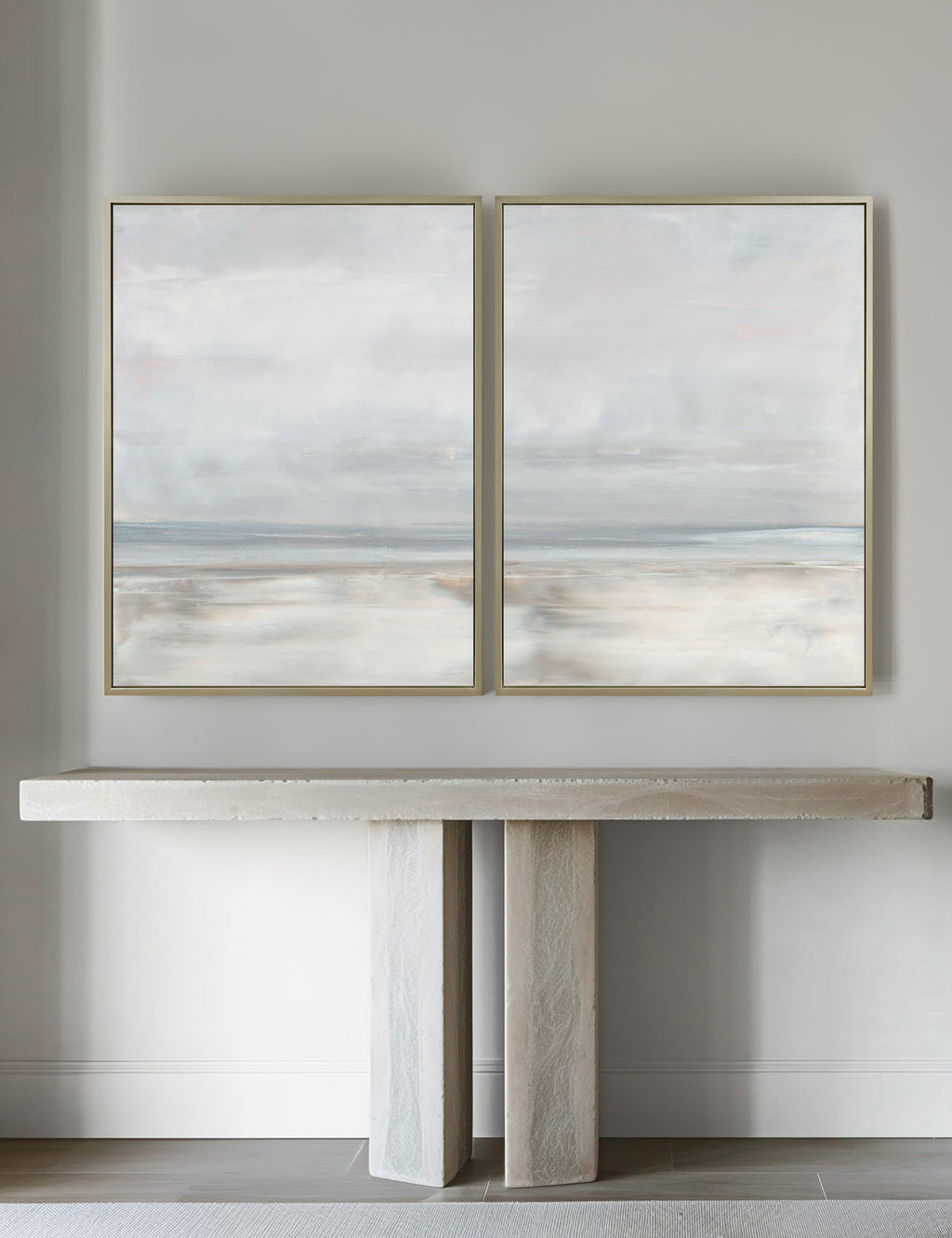 Lulu and Georgia - Simpatico Diptych Wall Art (Set of 2) by Carol Benson - Cobb