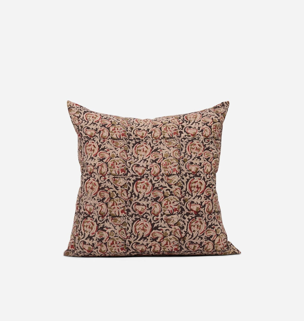 Amber Interiors - Mouni Floral Pillow