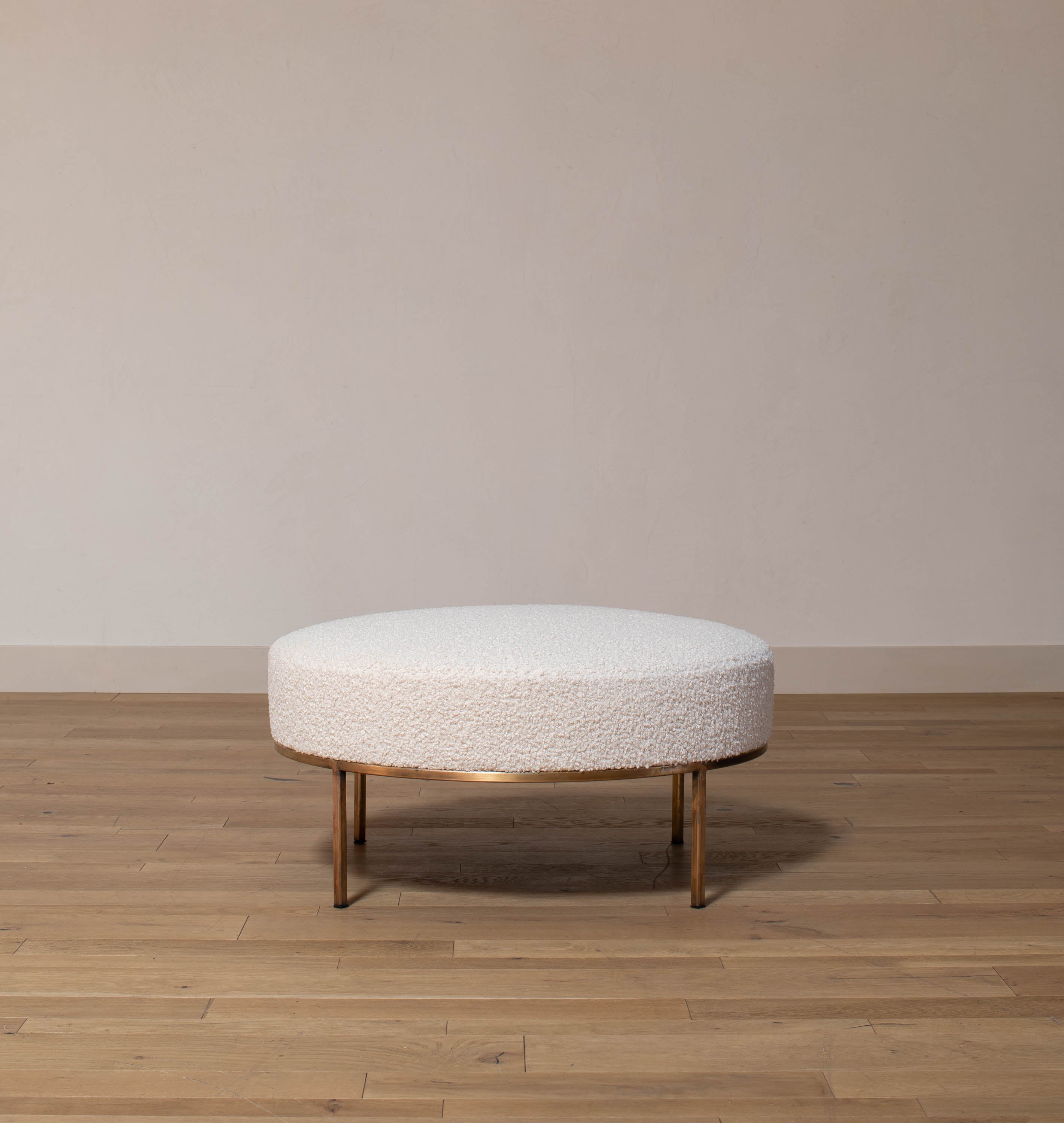 Amber Interiors - Chautauqua Round Ottoman