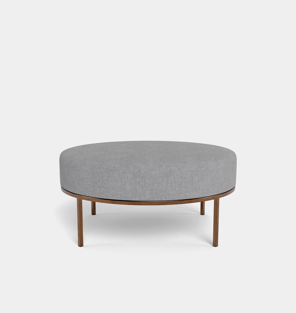 Amber Interiors - Chautauqua Round Ottoman