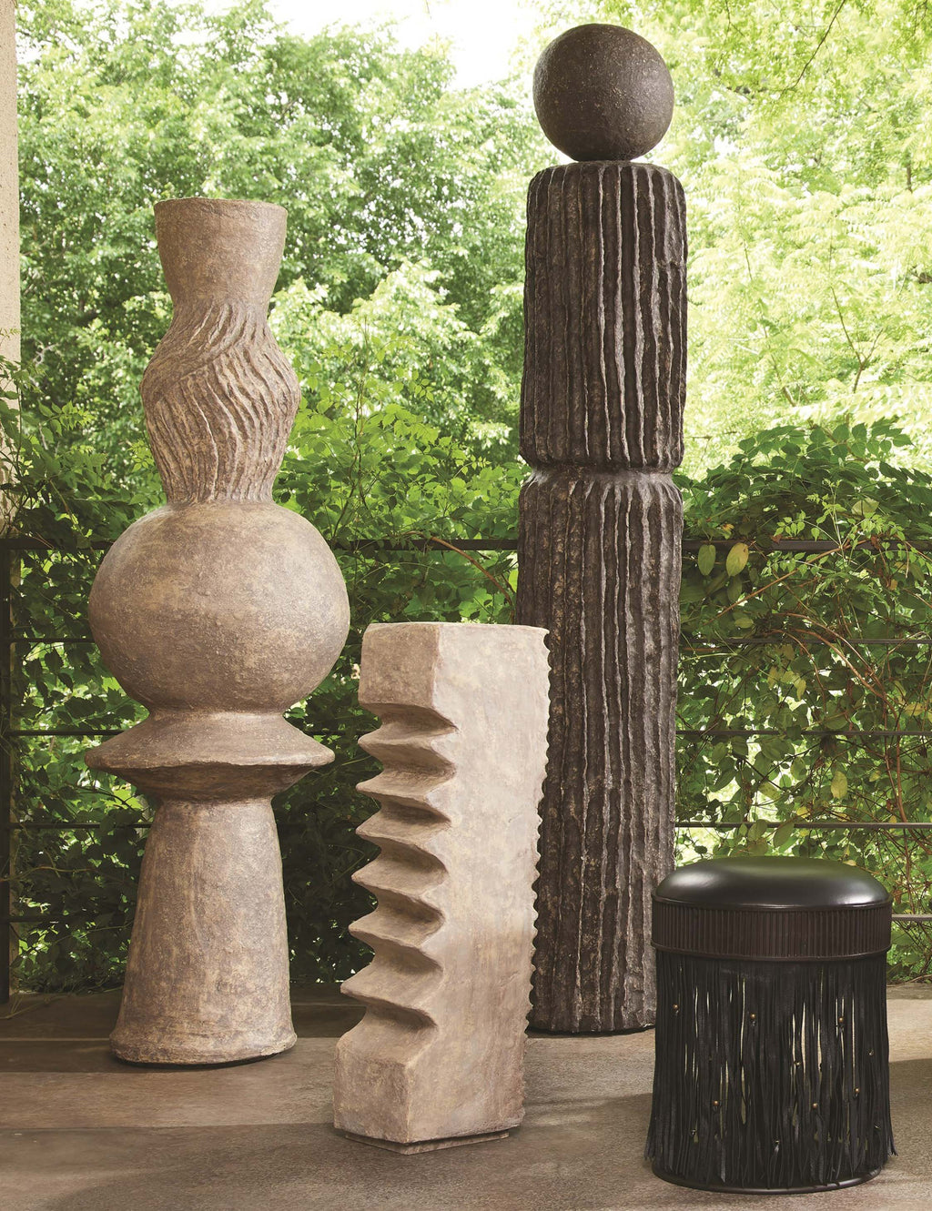 Lulu and Georgia - Honore Floor Sculpture by Lemieux et Cie