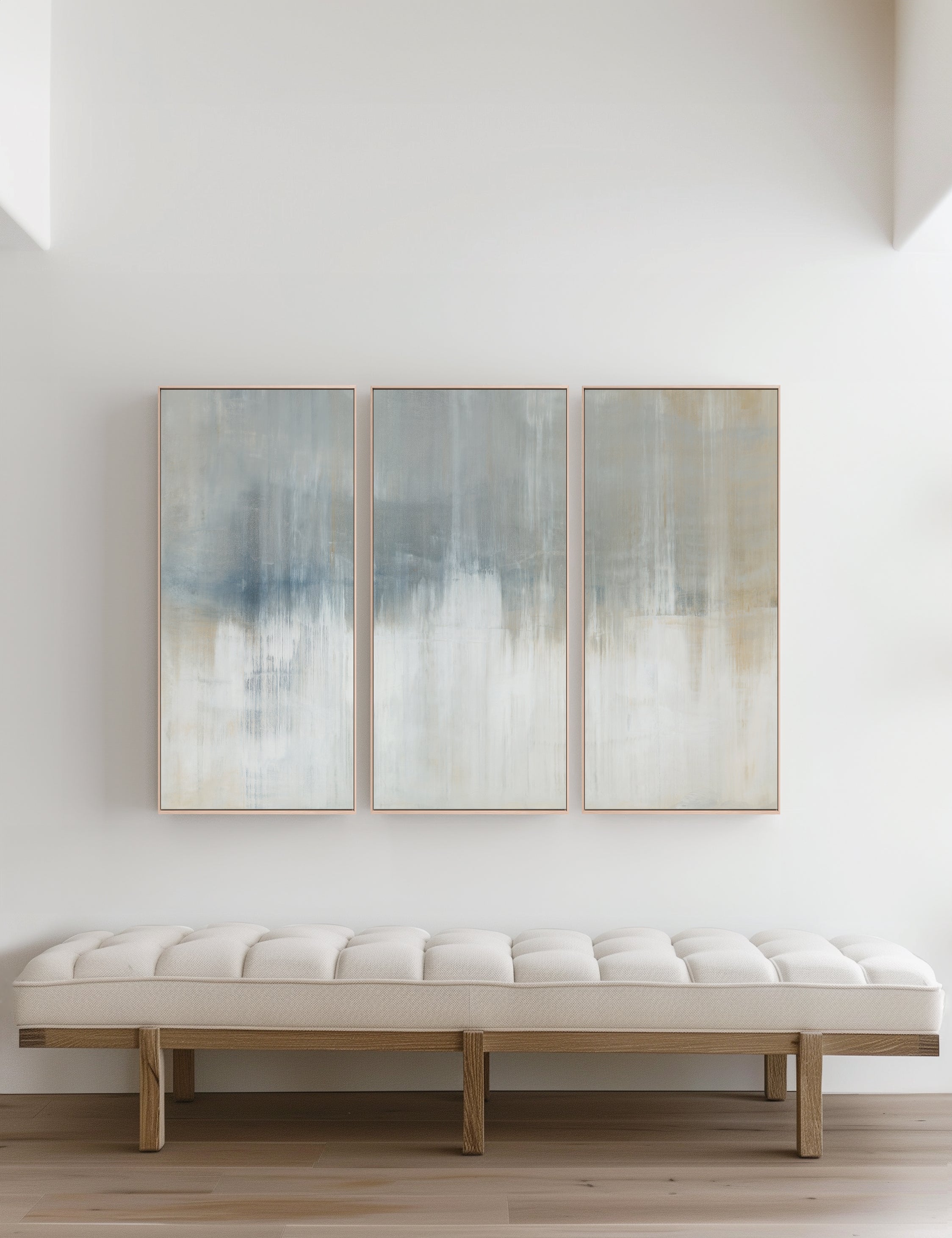 Lulu and Georgia - Origins No. 1 Triptych Wall Art (Set of 3) by Carol Benson - Cobb