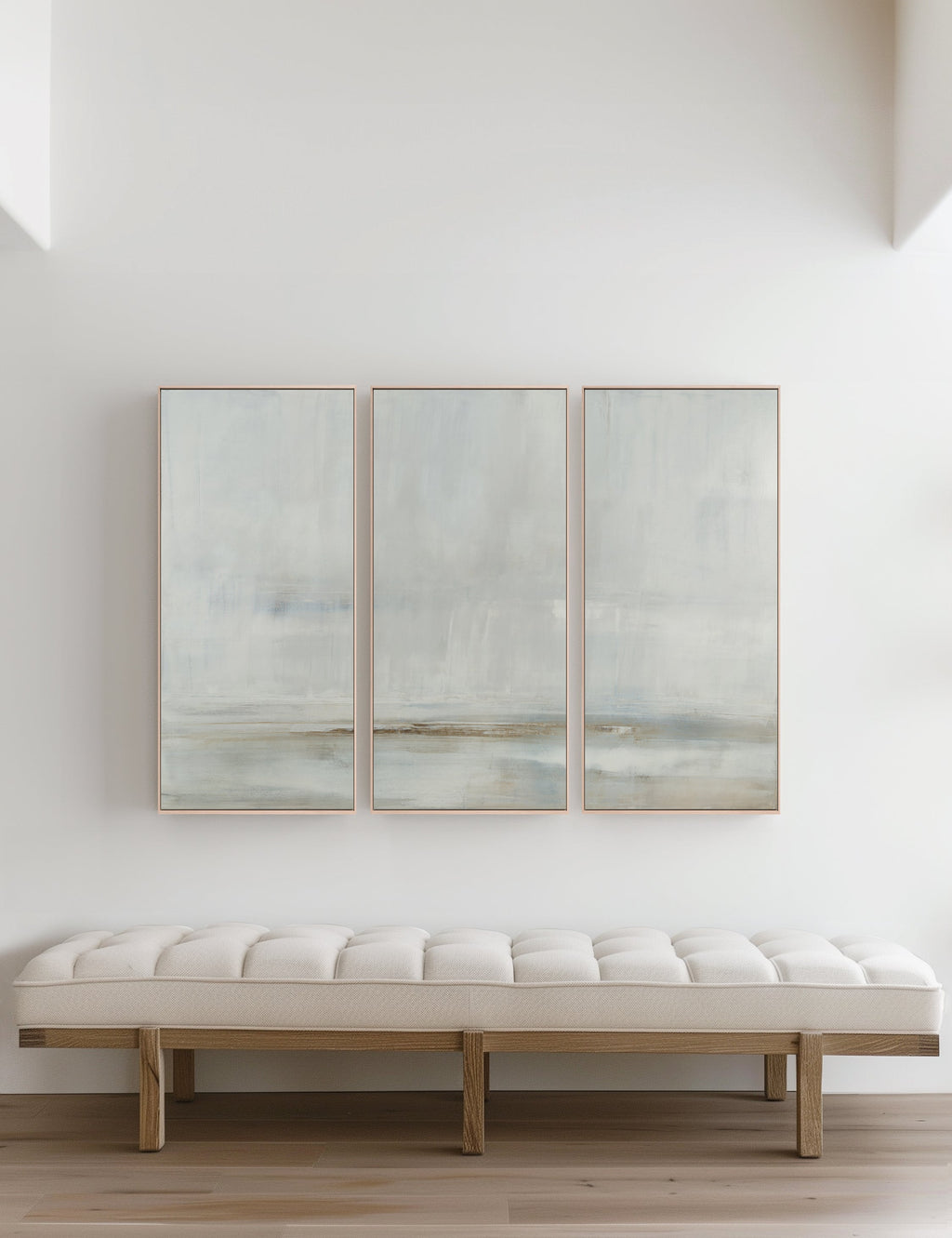 Lulu and Georgia - After The Storm Triptych Wall Art by Carol Benson-Cobb