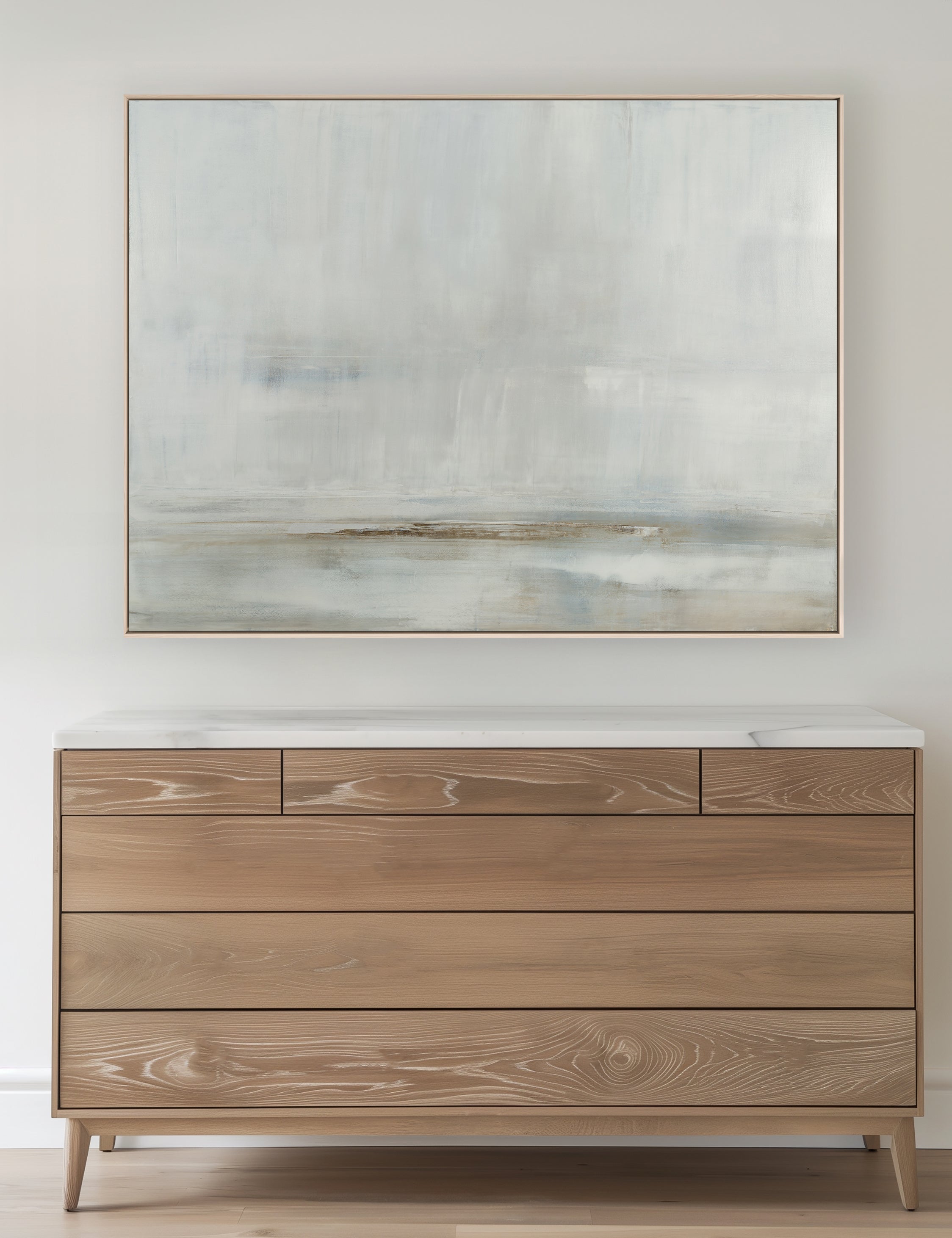 Lulu and Georgia - After The Storm Wall Art by Carol Benson-Cobb