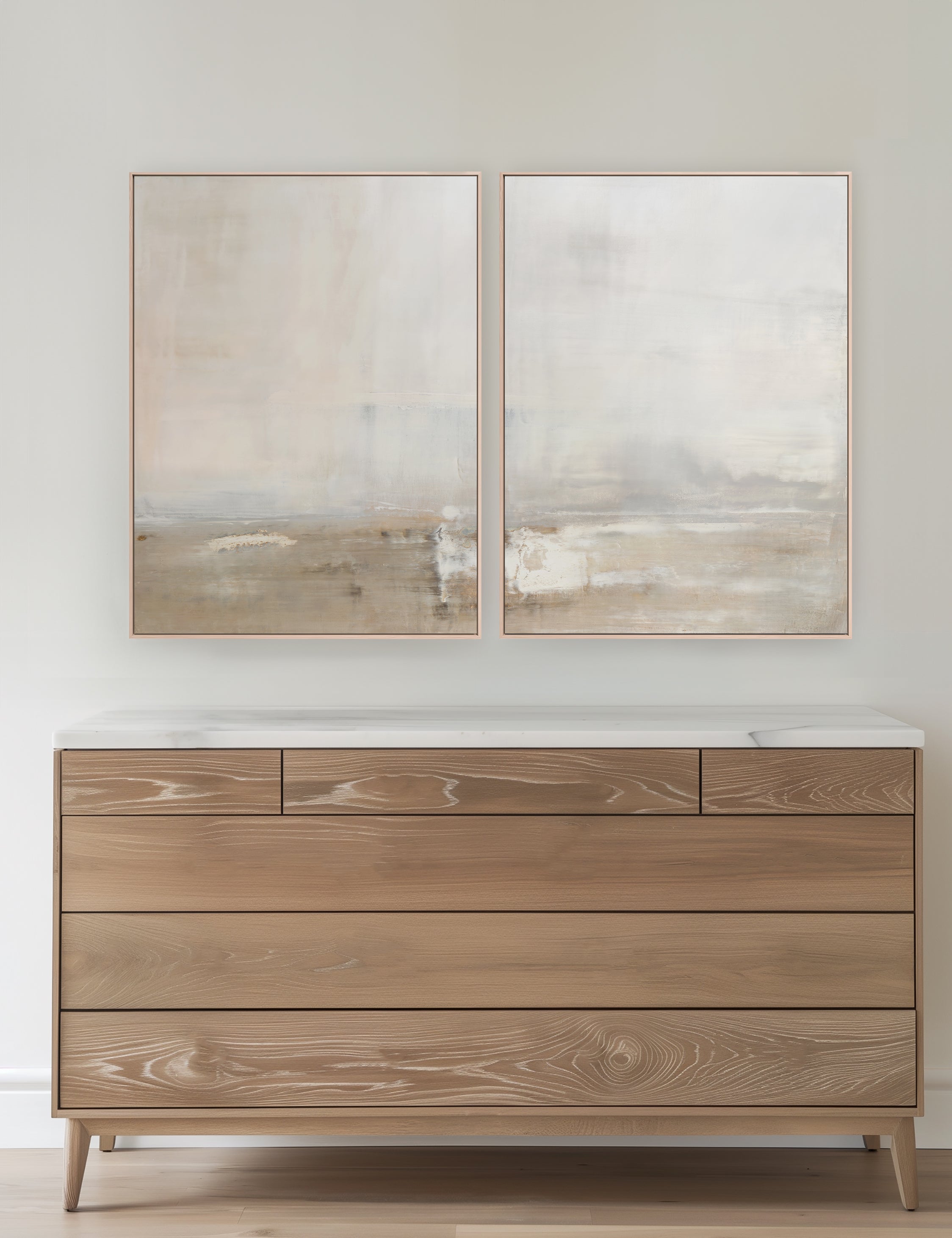 Lulu and Georgia - Dune Diptych Wall Art (Set of 2) by Carol Benson - Cobb
