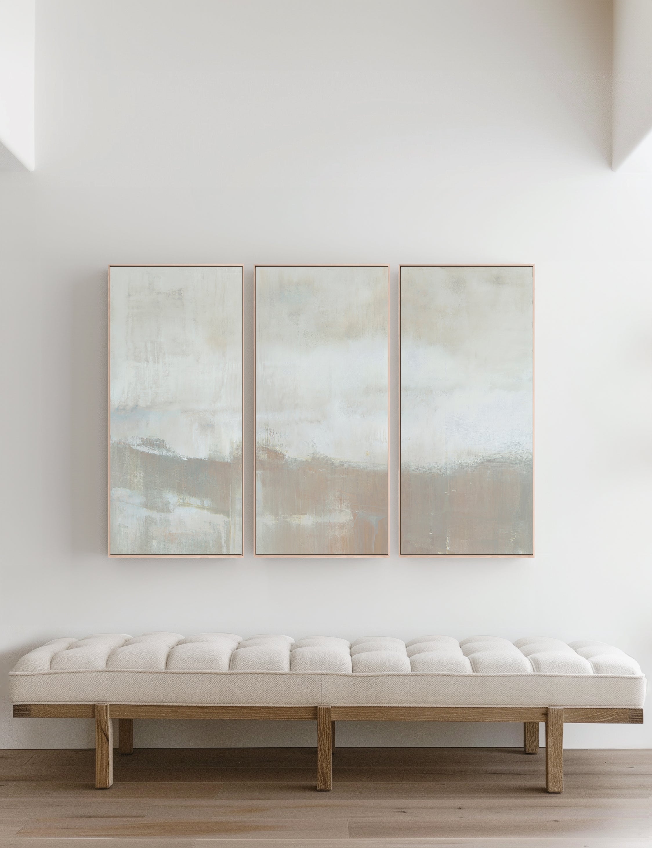 Lulu and Georgia - Higher Ground Triptych Wall Art (Set of 3) by Carol Benson - Cobb