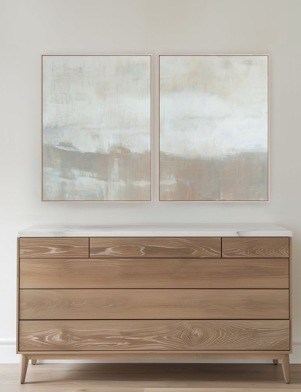 Lulu and Georgia - Higher Ground Diptych Wall Art (Set of 2) by Carol Benson - Cobb