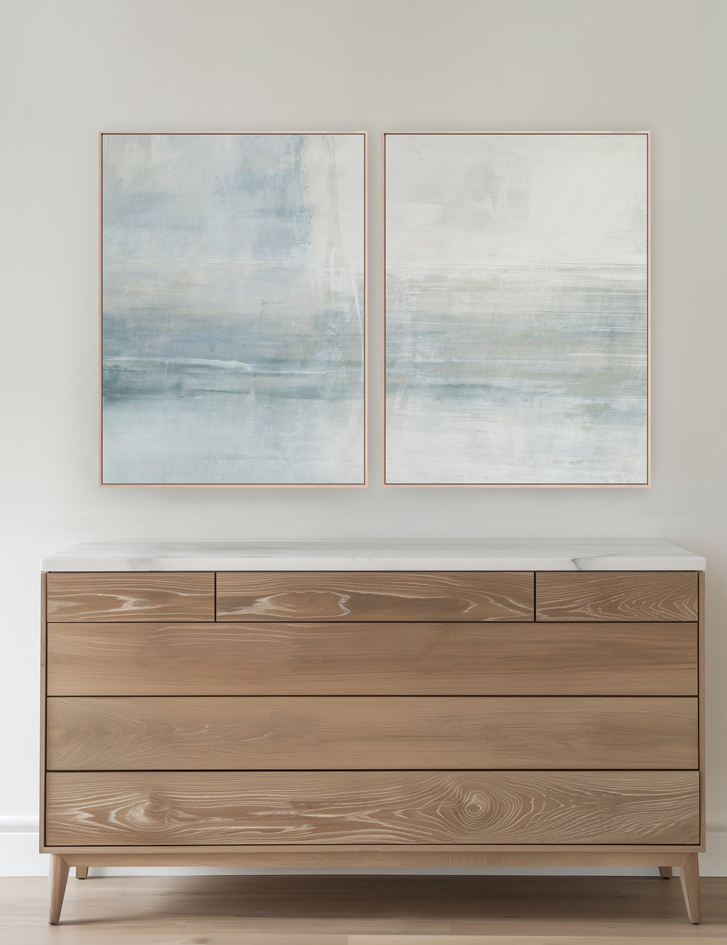 Lulu and Georgia - Intuition Diptych Wall Art (Set of 2) by Carol Benson - Cobb