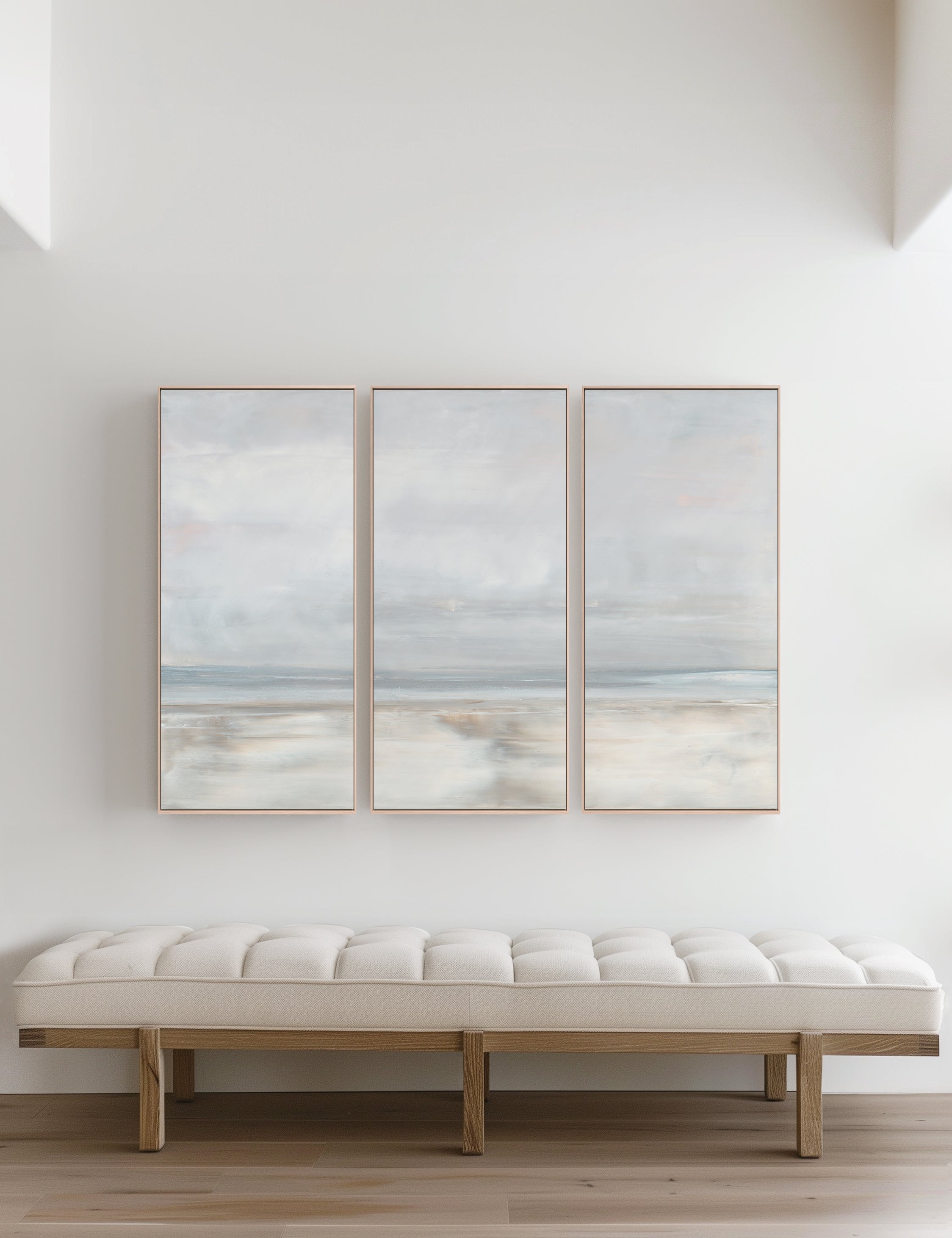 Lulu and Georgia - Simpatico Triptych Wall Art (Set of 3) by Carol Benson - Cobb