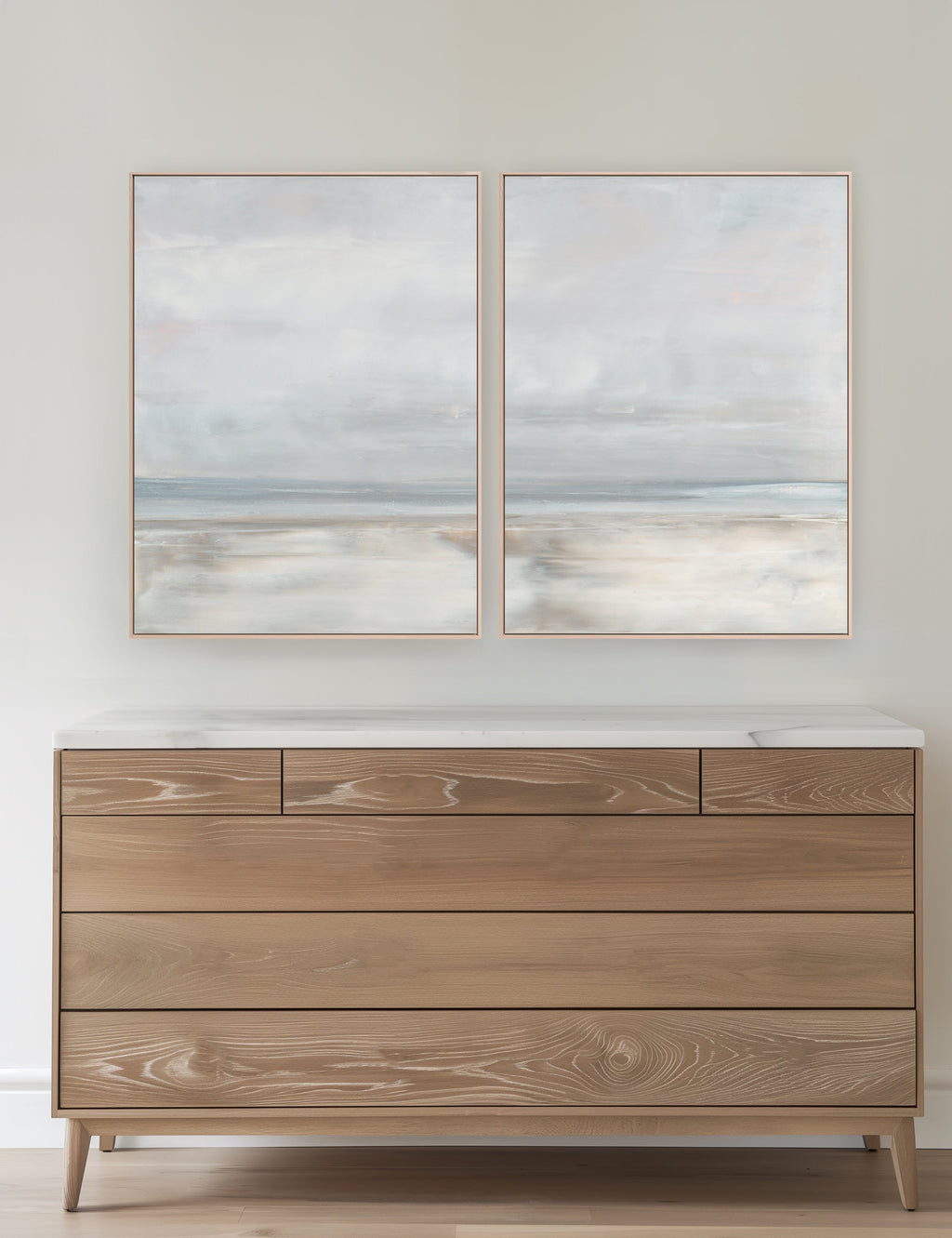 Lulu and Georgia - Simpatico Diptych Wall Art (Set of 2) by Carol Benson - Cobb