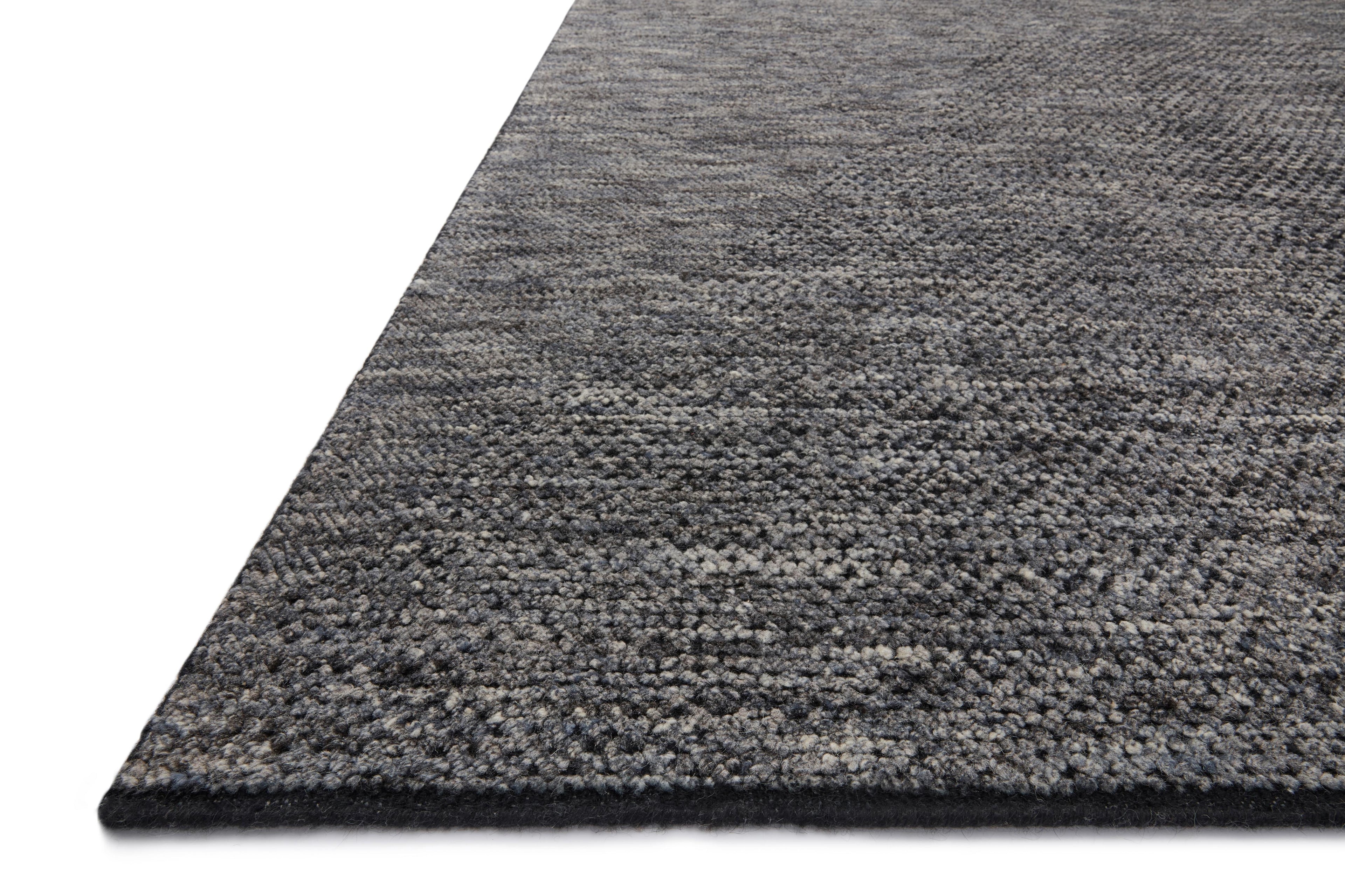 Amber Interiors - Collins COI - 01 Charcoal / Denim Area Rug