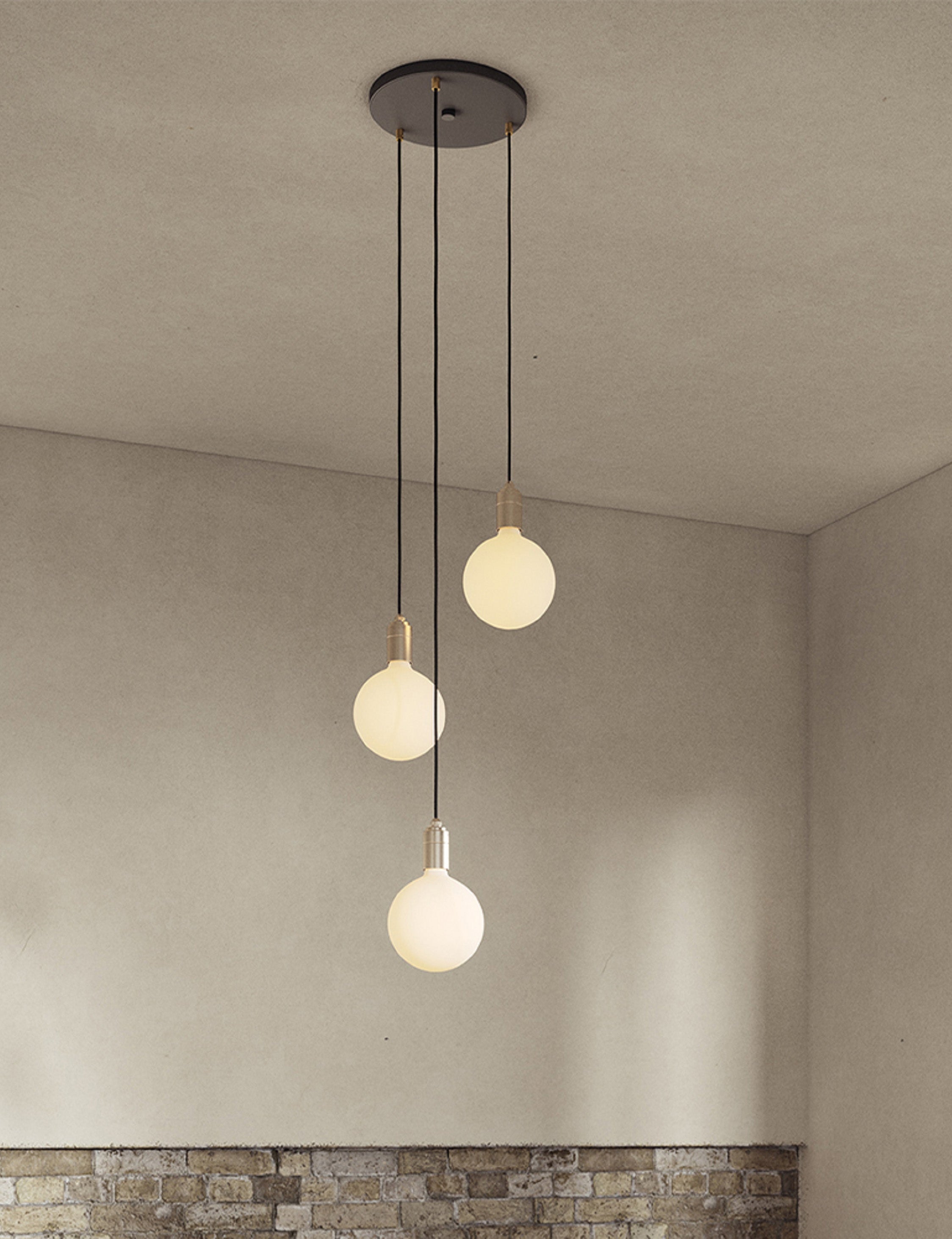Lulu and Georgia - Triple Pendant Light with Sphere IV by Tala