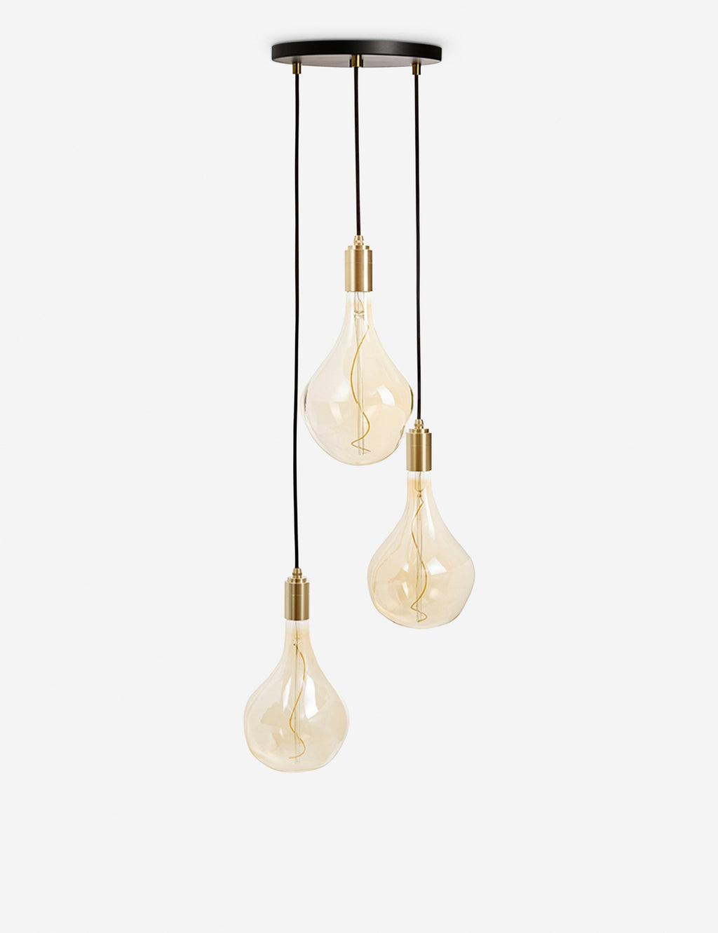 Lulu and Georgia - Triple Pendant Light with Voronoi II by Tala