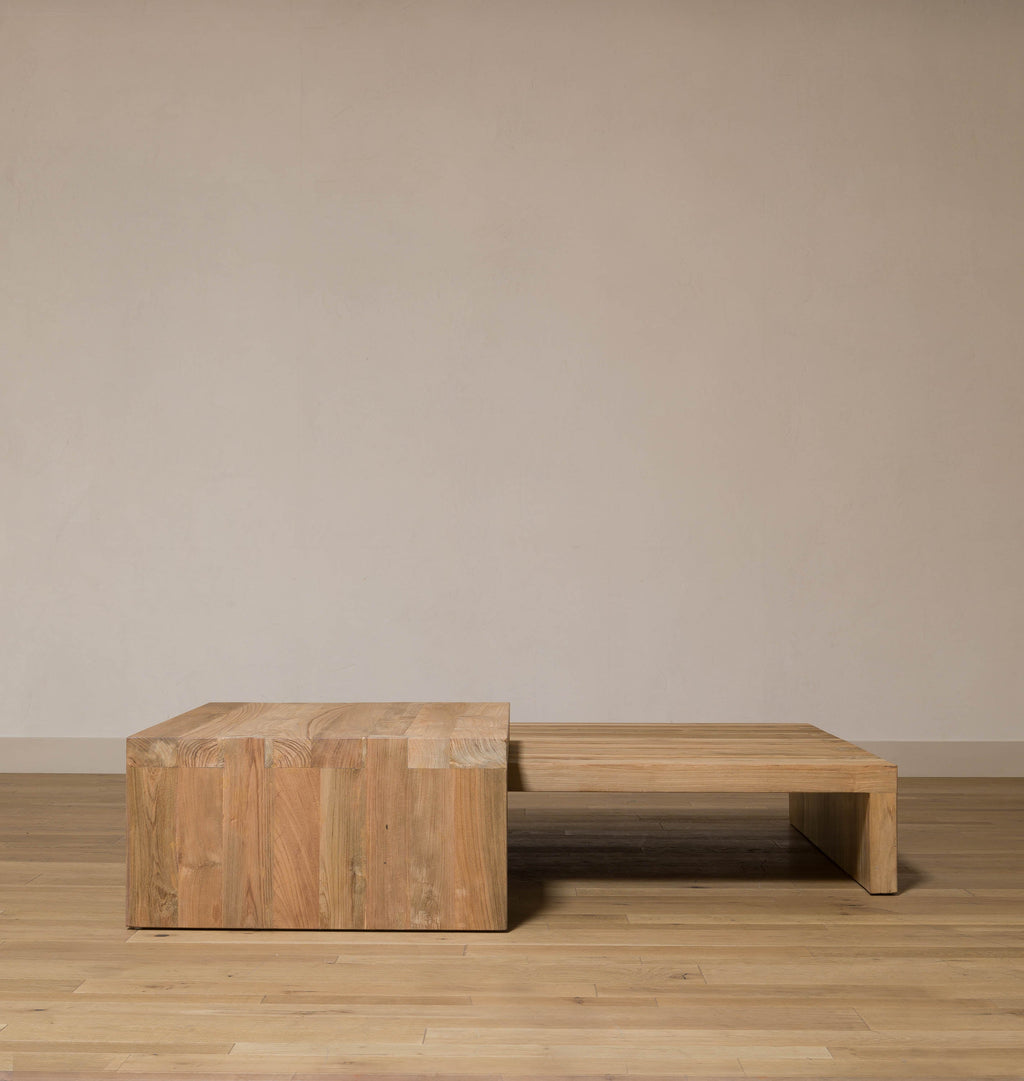 Amber Interiors - Teak Outdoor Coffee Table