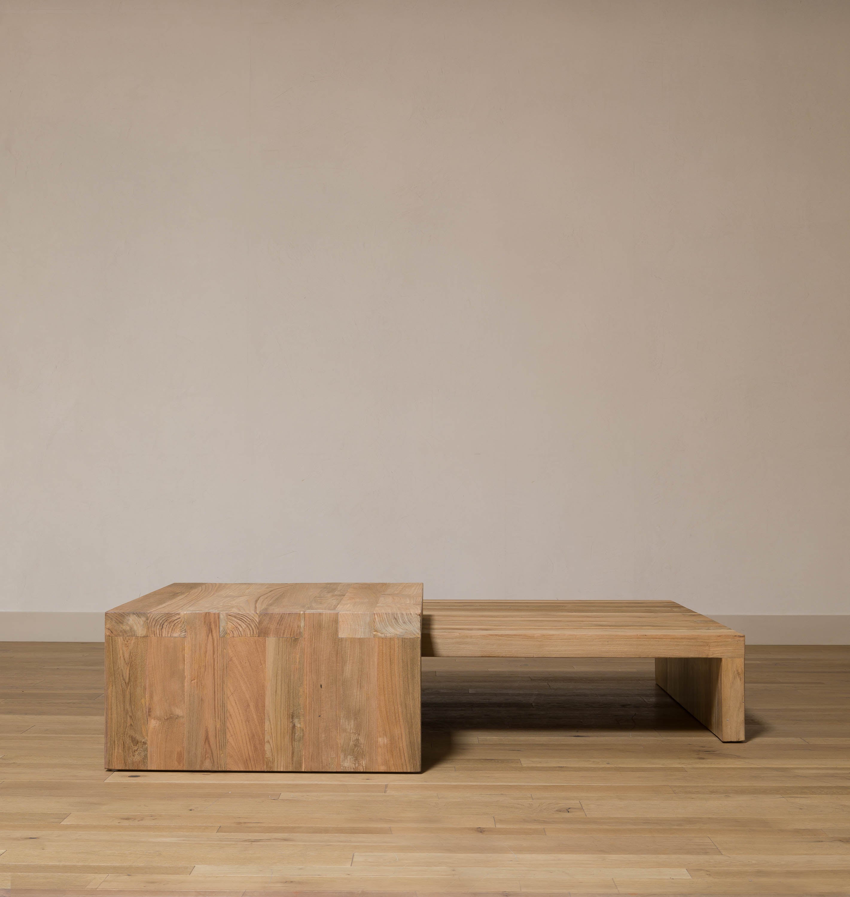 Amber Interiors - Teak Outdoor Coffee Table