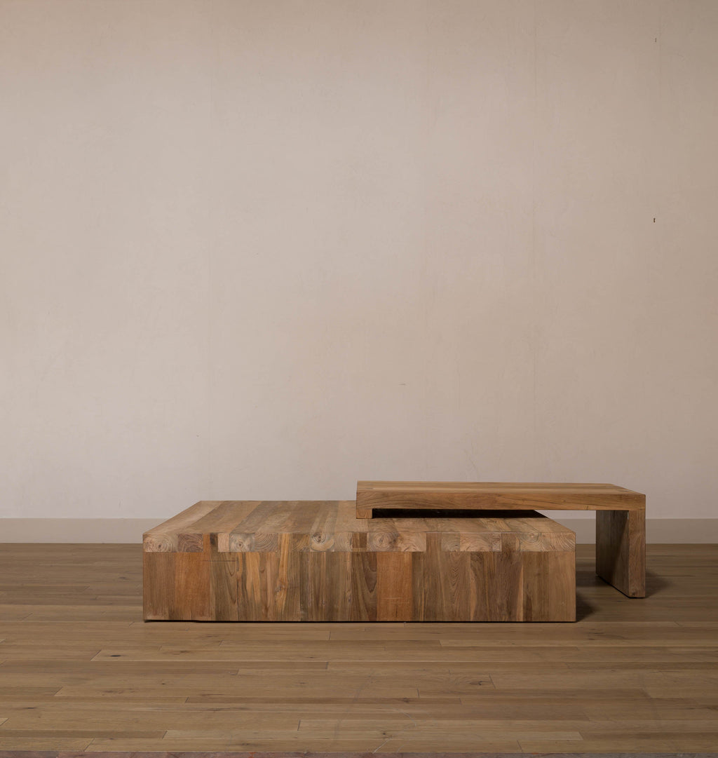 Amber Interiors - Teak Outdoor Coffee Table