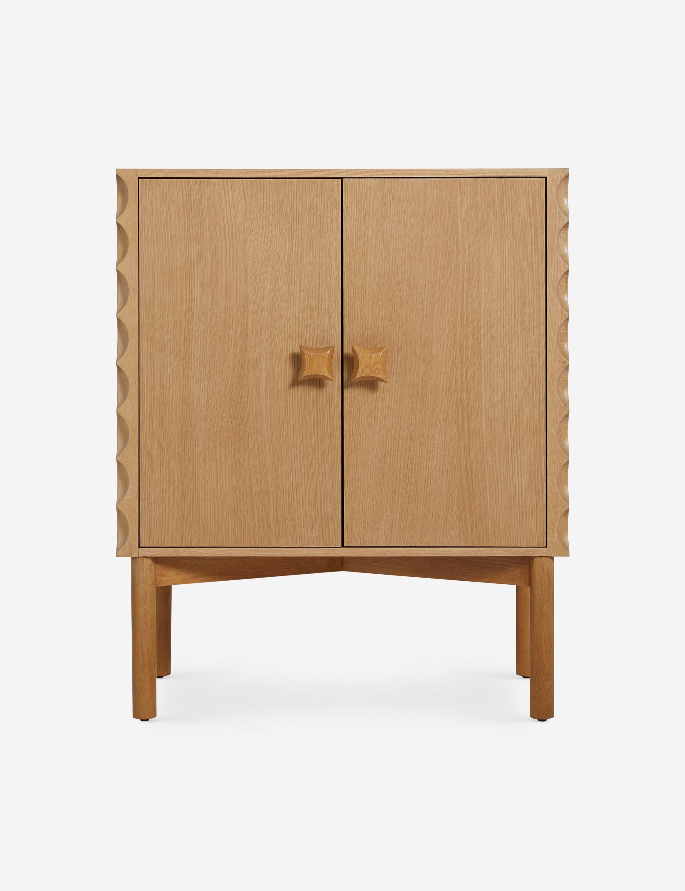 Lulu and Georgia - Open Box: Cami Bar Cabinet, Natural by Eny Lee Parker