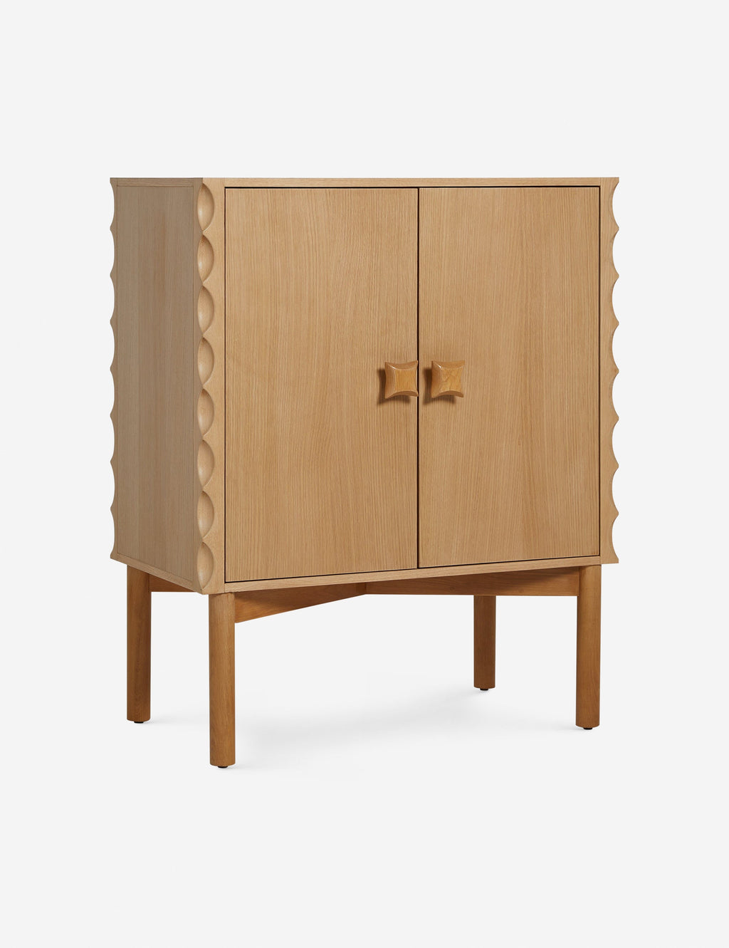Lulu and Georgia - Open Box: Cami Bar Cabinet, Natural by Eny Lee Parker
