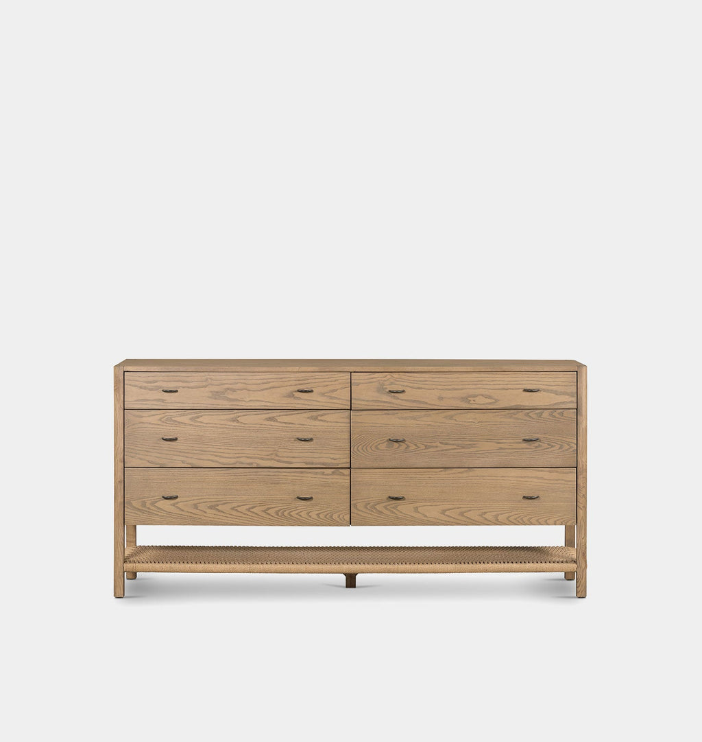 Amber Interiors - Carillo 6 Drawer Dresser