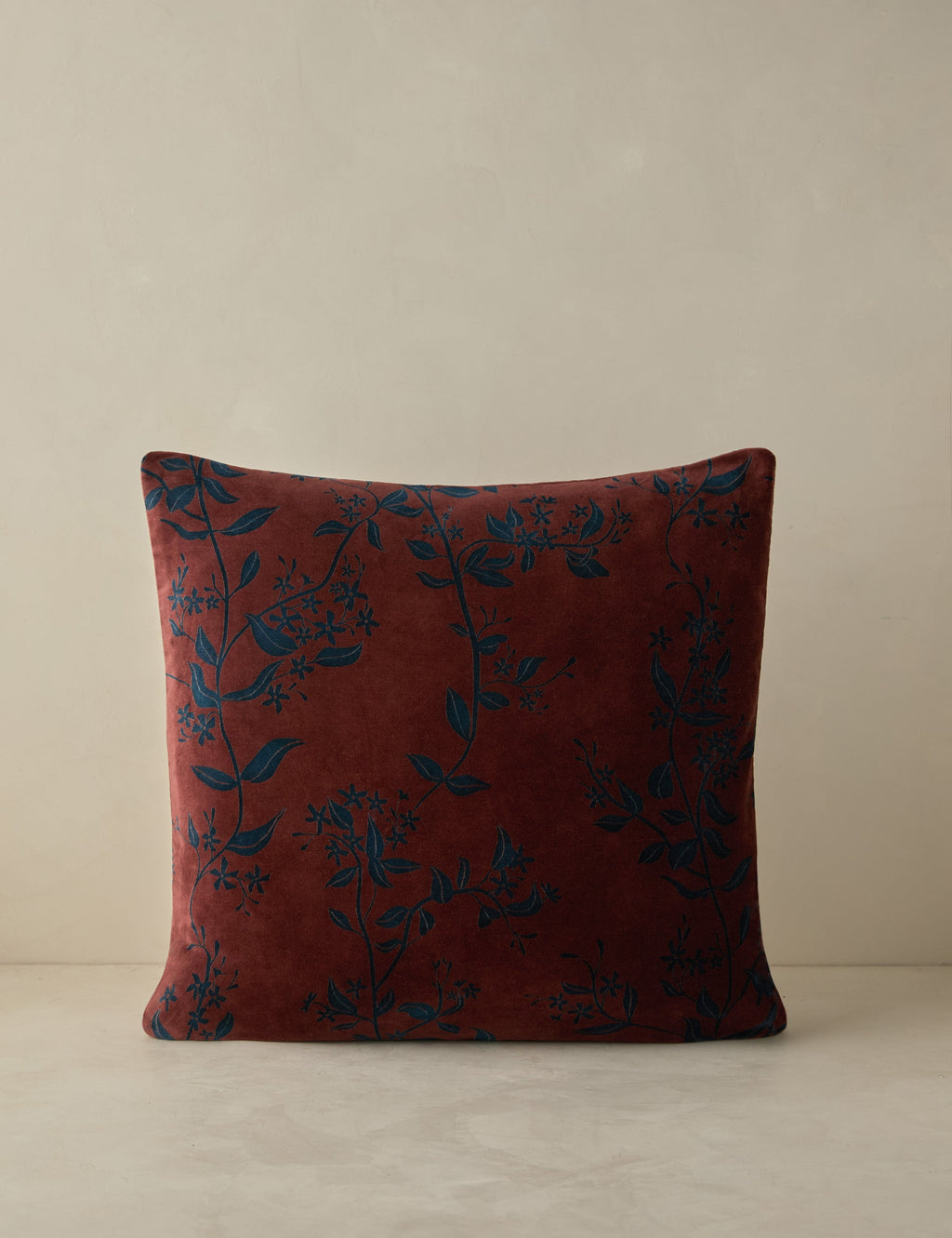 Lulu and Georgia - Carmine Velvet Pillow