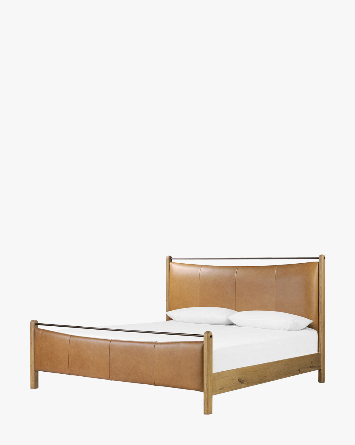 McGee & Co - Carolina Leather Upholstered Bed