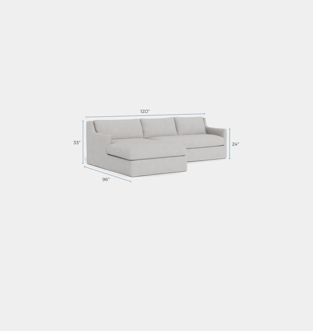 Amber Interiors - Carpenter Chaise Sectional