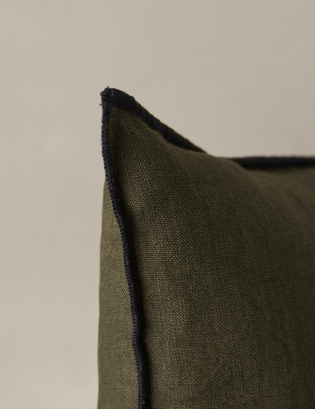 Lulu and Georgia - Carys Contrast Linen Pillow