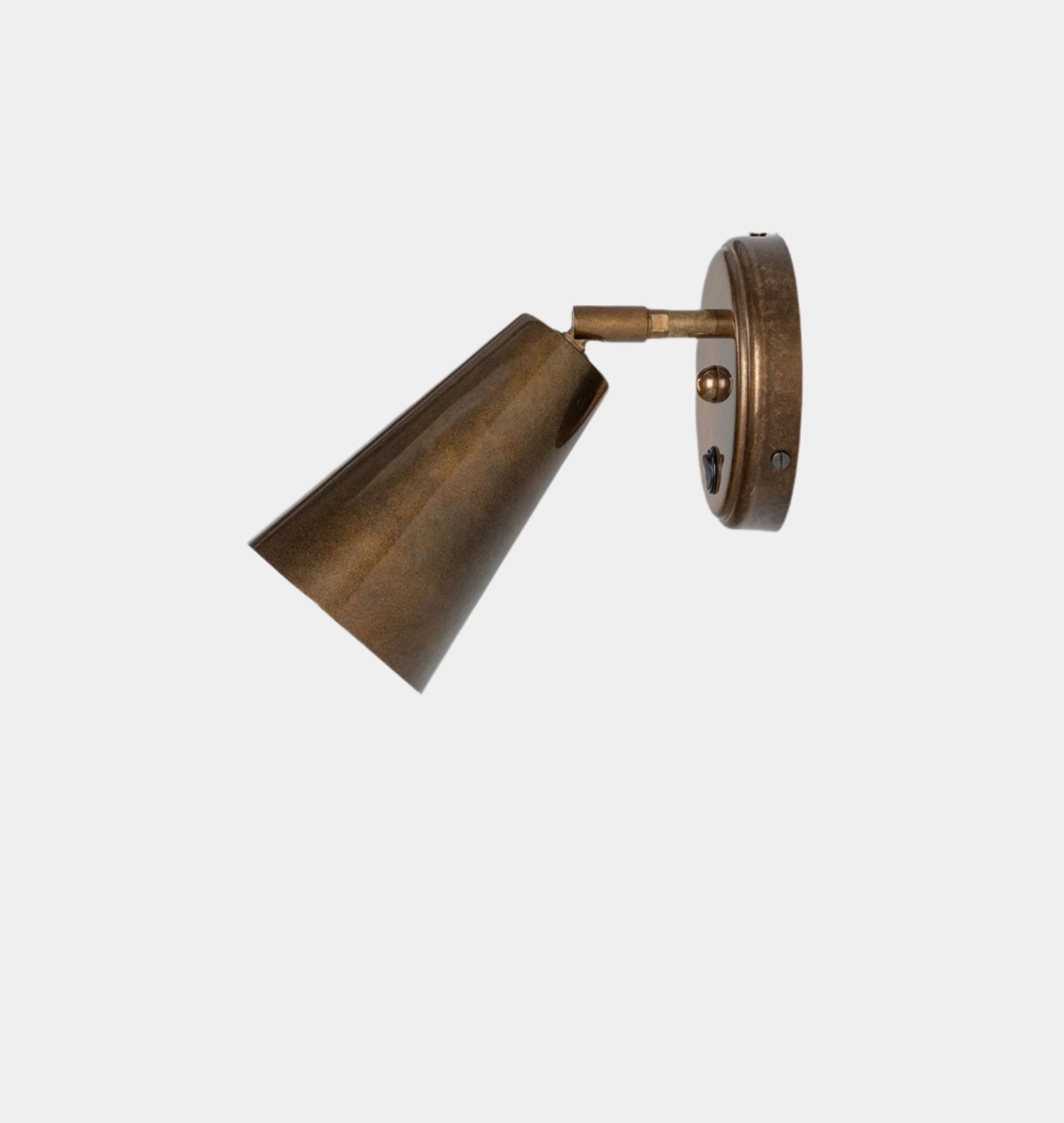 Amber Interiors - Cashel Wall Light Antique Brass