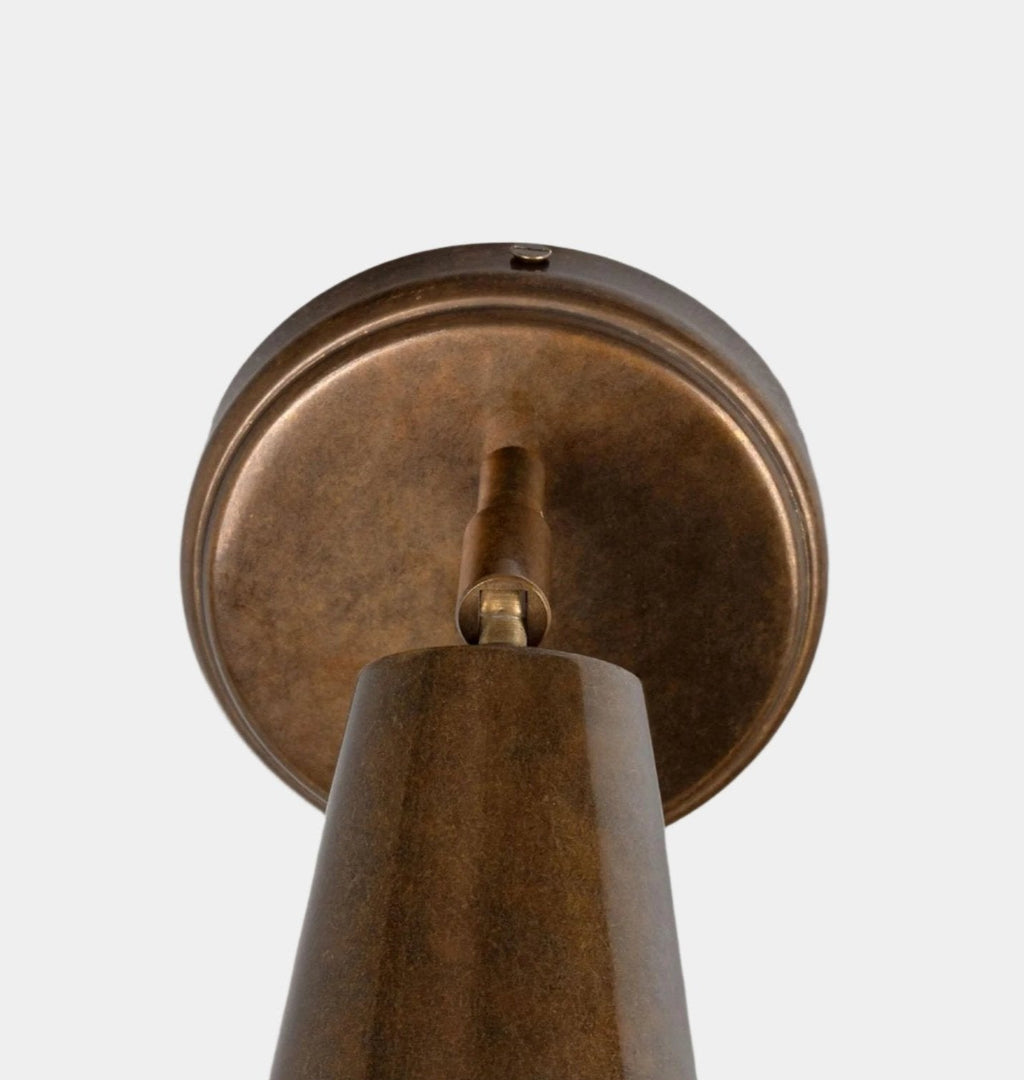 Amber Interiors - Cashel Wall Light Antique Brass