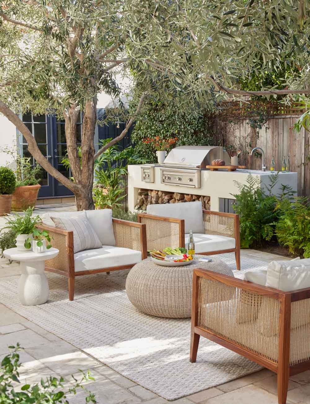 Lulu and Georgia - Rosen Indoor / Outdoor Accent Chair