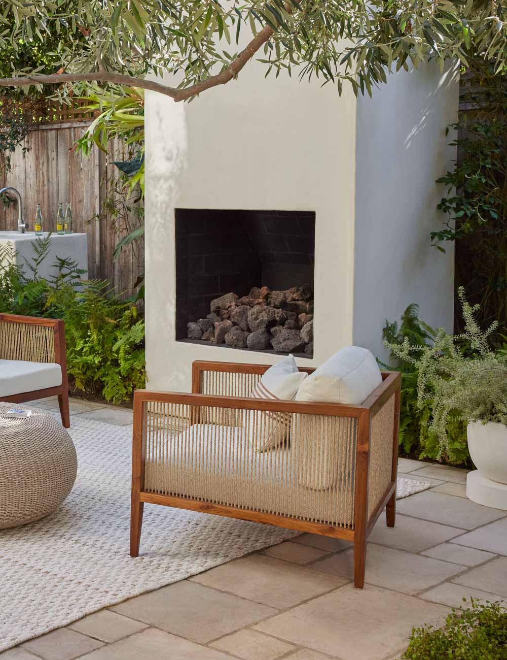 Lulu and Georgia - Rosen Indoor / Outdoor Accent Chair