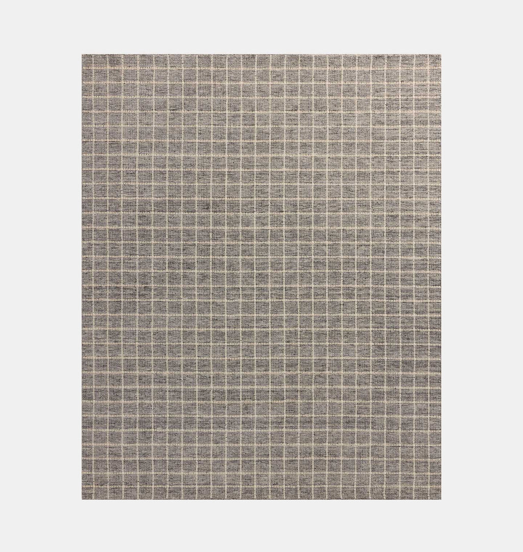 Amber Interiors - Cedar CED - 01 Charcoal / Ivory Area Rug