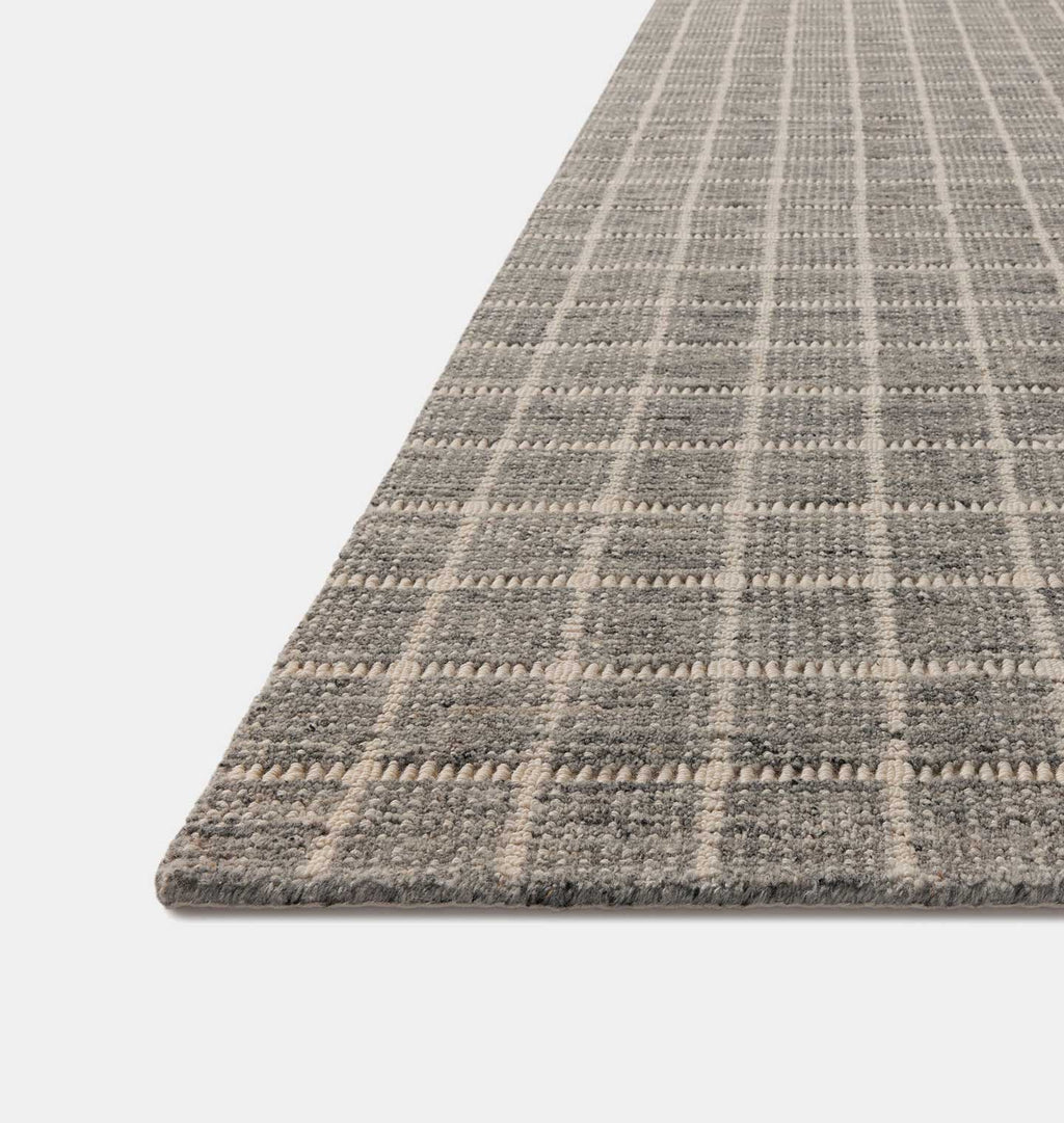 Amber Interiors - Cedar CED - 01 Charcoal / Ivory Area Rug