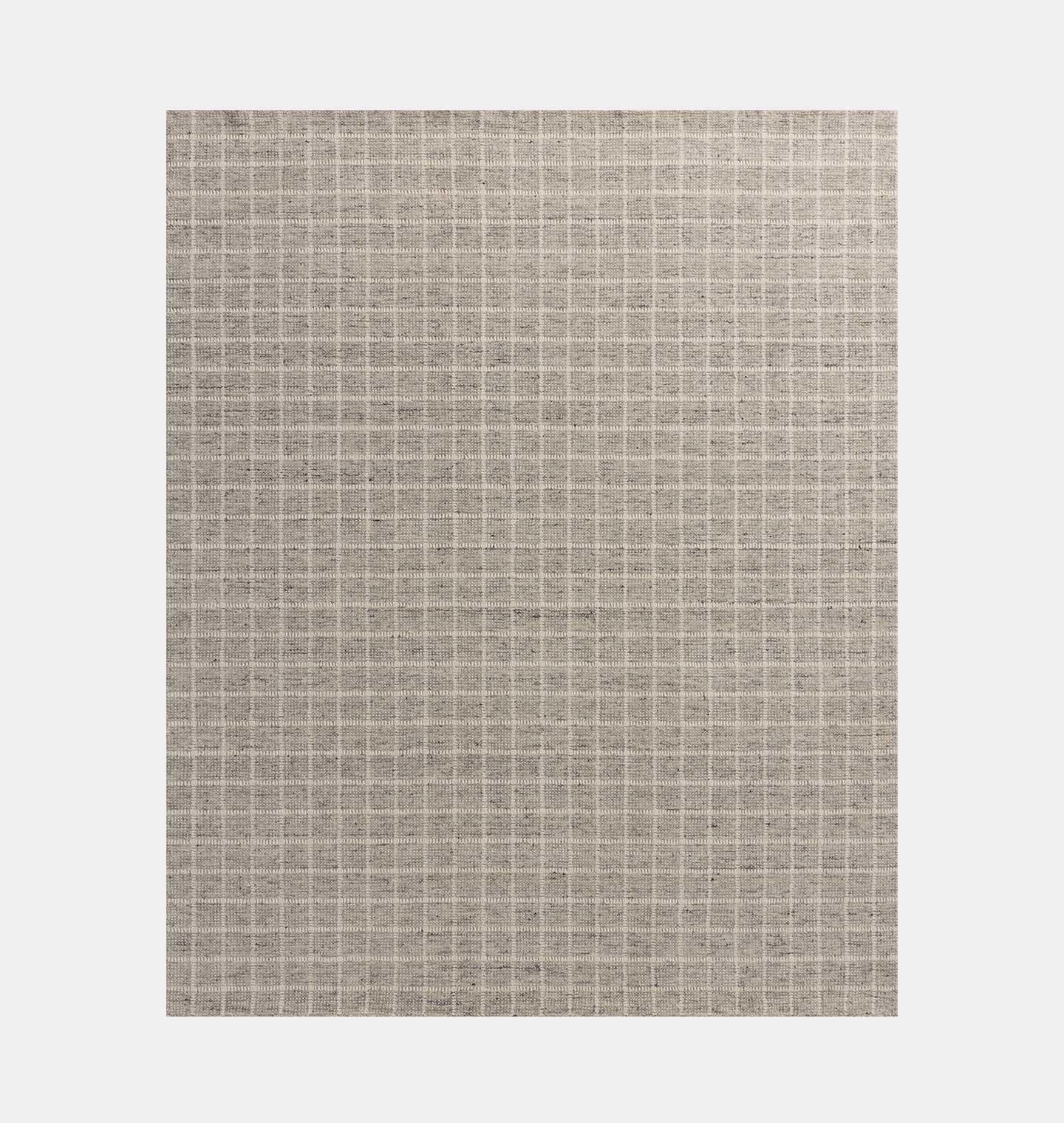 Amber Interiors - Cedar CED - 01 Grey / Ivory Area Rug
