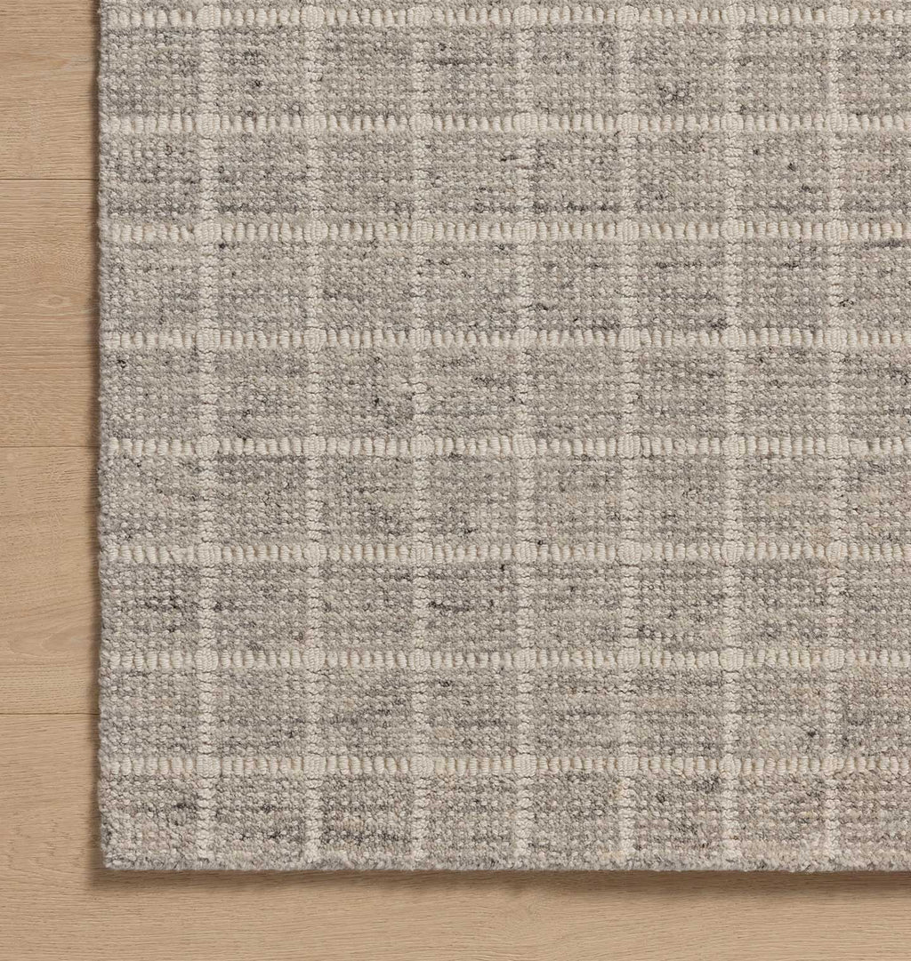 Amber Interiors - Cedar CED - 01 Grey / Ivory Area Rug