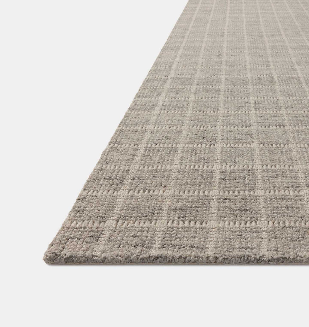 Amber Interiors - Cedar CED - 01 Grey / Ivory Area Rug