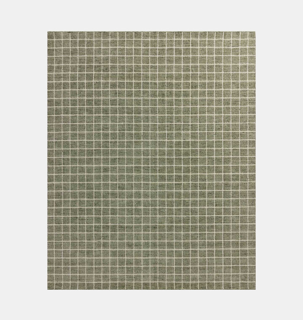Amber Interiors - Cedar CED - 01 Olive / Ivory Area Rug