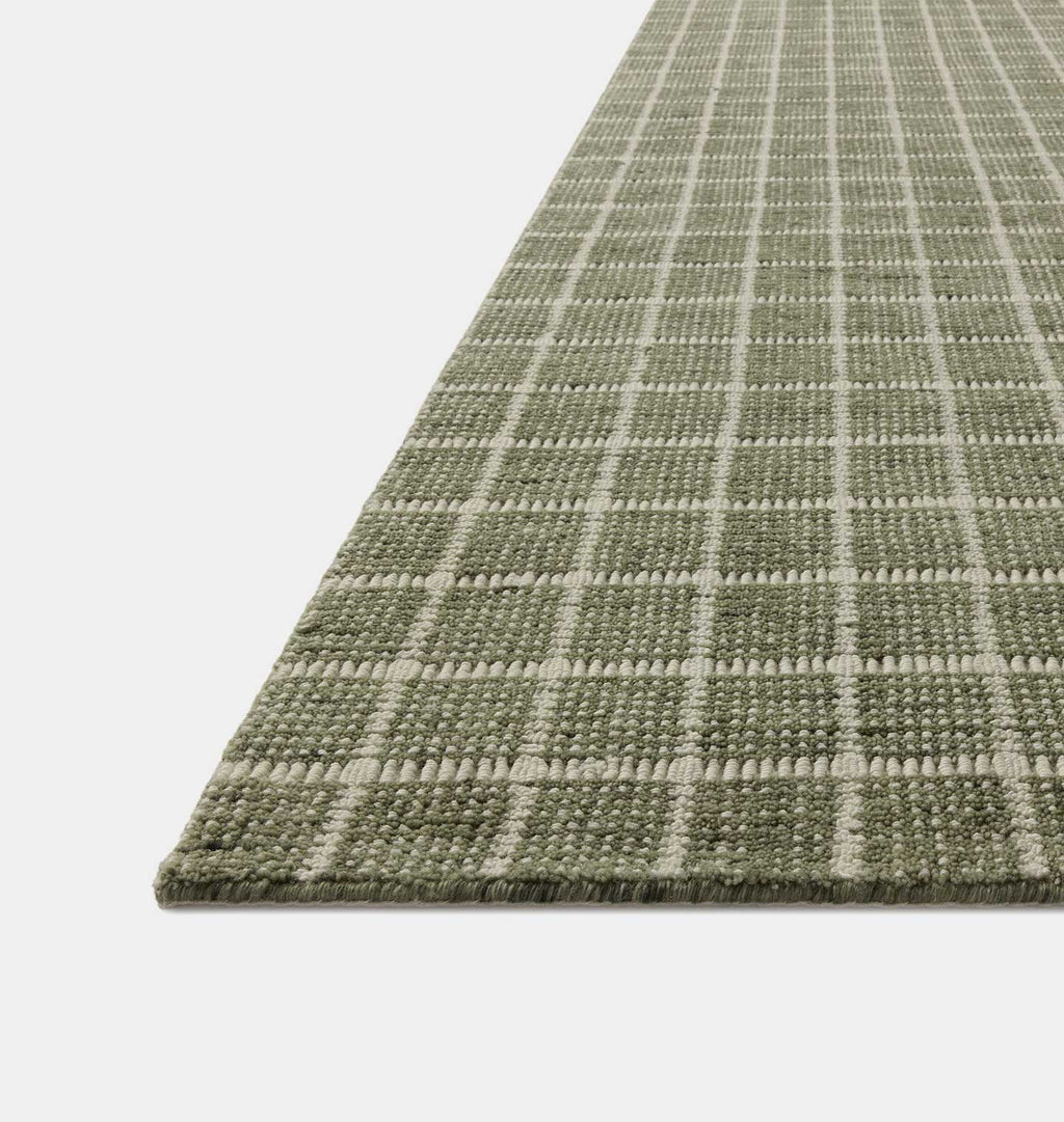 Amber Interiors - Cedar CED - 01 Olive / Ivory Area Rug