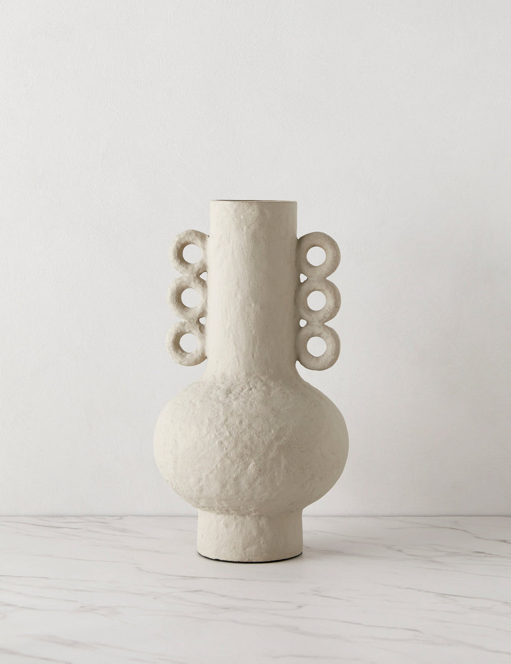 Lulu and Georgia - Chandra Metal Decorative Vase by Regina Andrew