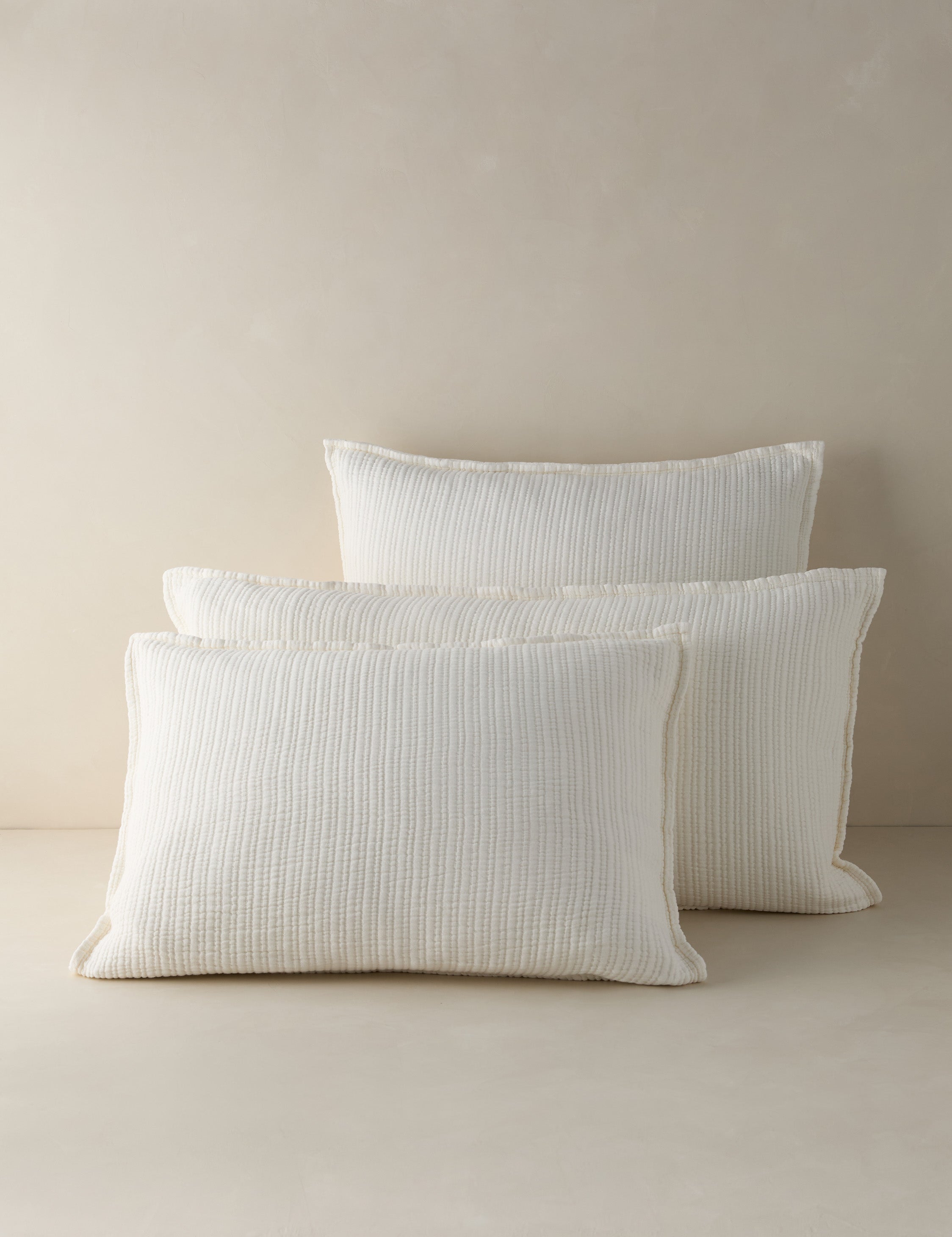 Lulu and Georgia - Chatham Cotton Matelasse Sham by Pom Pom at Home