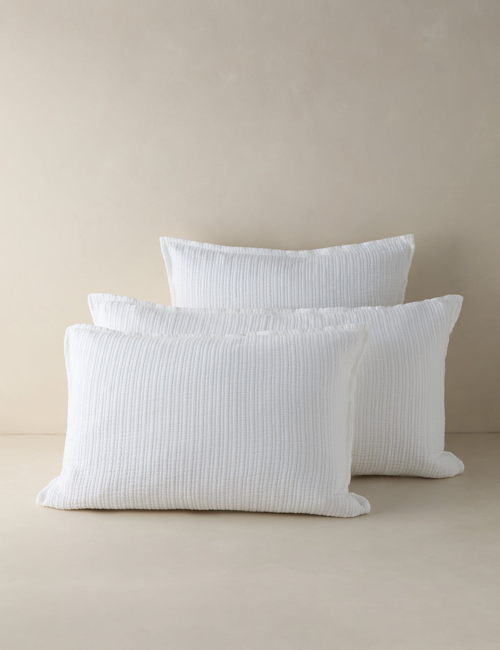 Lulu and Georgia - Chatham Cotton Matelasse Euro Sham by Pom Pom at Home